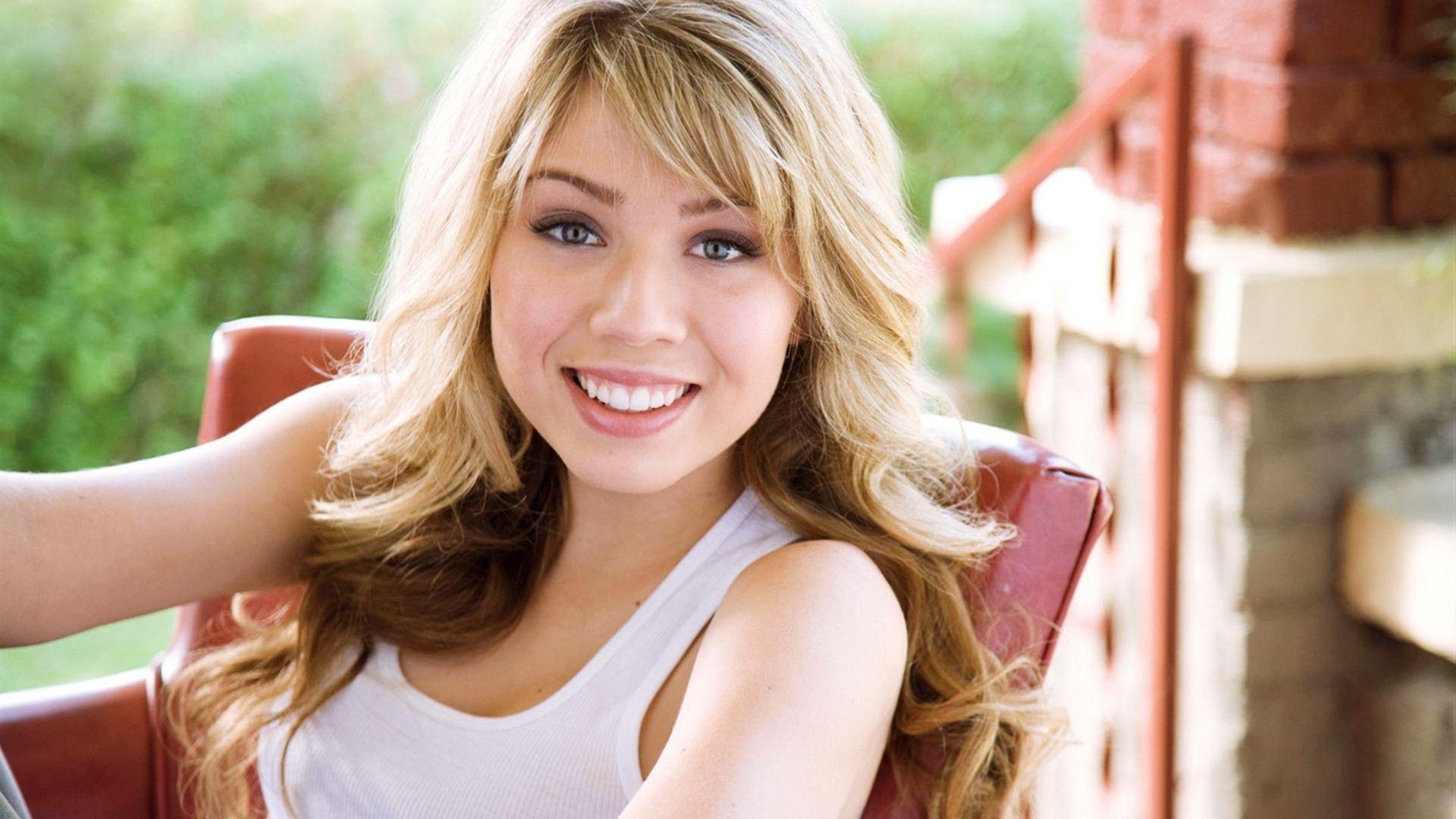 Jennette McCurdy, Schauspielerin, Lächeln, Blondine, HD, 1920x1080 Full HD Desktop