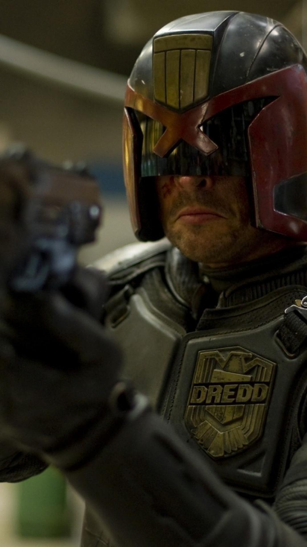 Richter Dredd, Film, Action, Sci-Fi, Charakter, 1080x1920 Full HD Handy