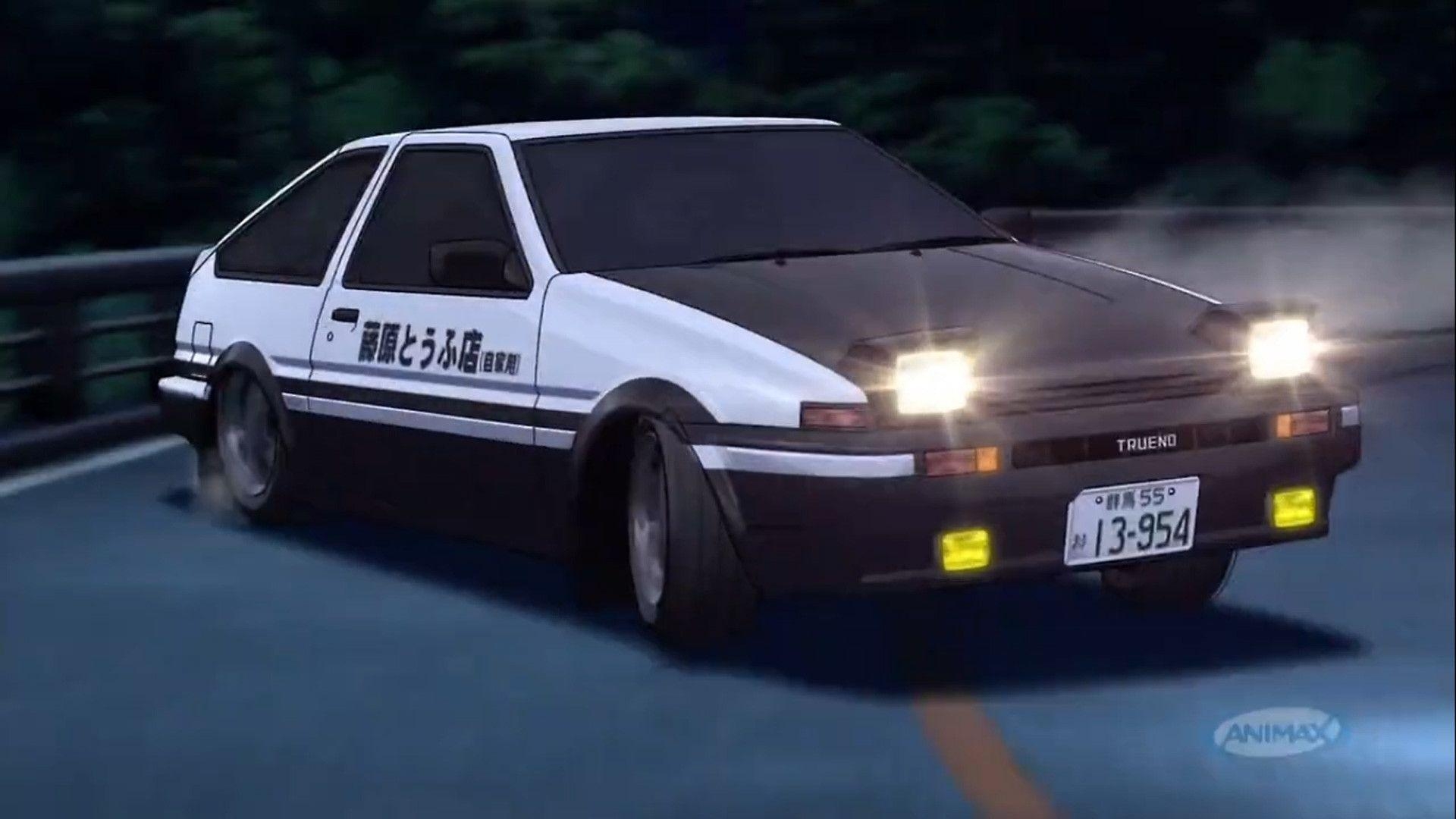 Initial D, Anime, Hintergrundbild, Autos, Rennen, 1920x1080 Full HD Desktop