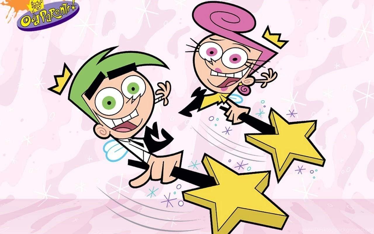 Wanda, Cosmo, Cartoon, Nickelodeon, Hintergrund, 1280x800 HD Desktop