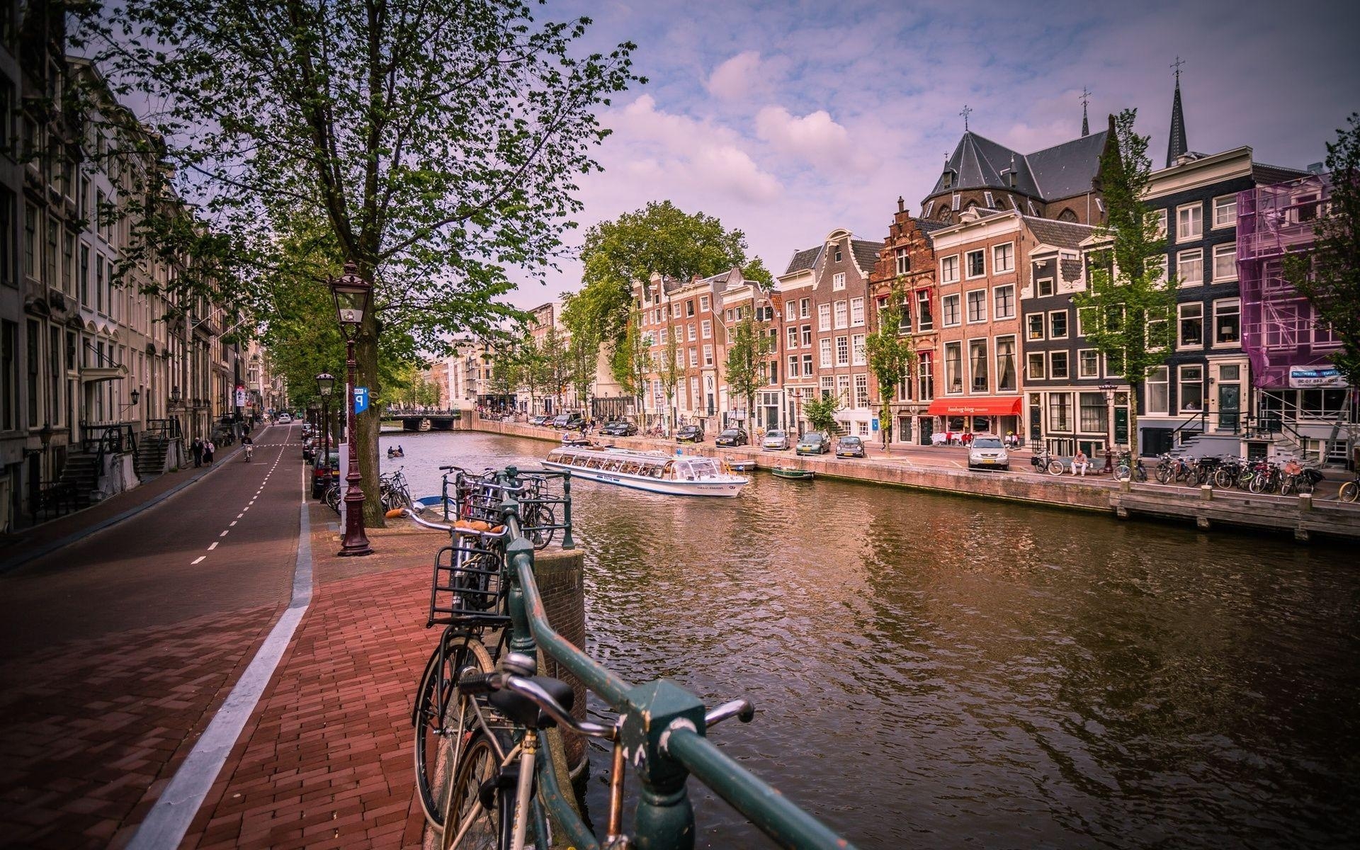 Amsterdam, HD, Reisen, Hintergrund, Attraktionen, 1920x1200 HD Desktop