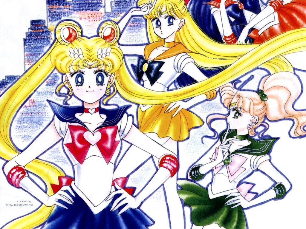 Sailor Moon, Anime, MoonKitty, Bilder, Wallpaper, 1030x770 HD Desktop