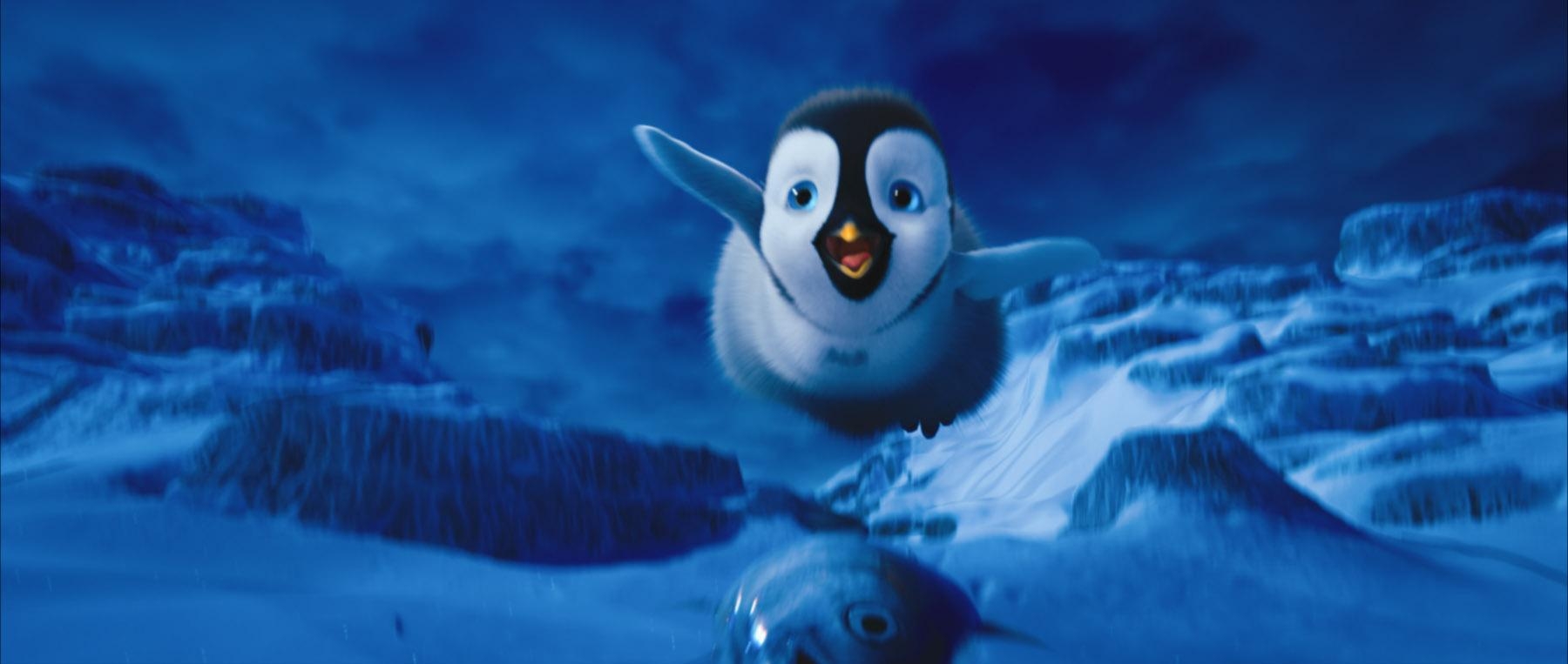 Erik, fliegt, Happy Feet Two, Desktop, Cartoon, 1800x770 Dual Screen Desktop