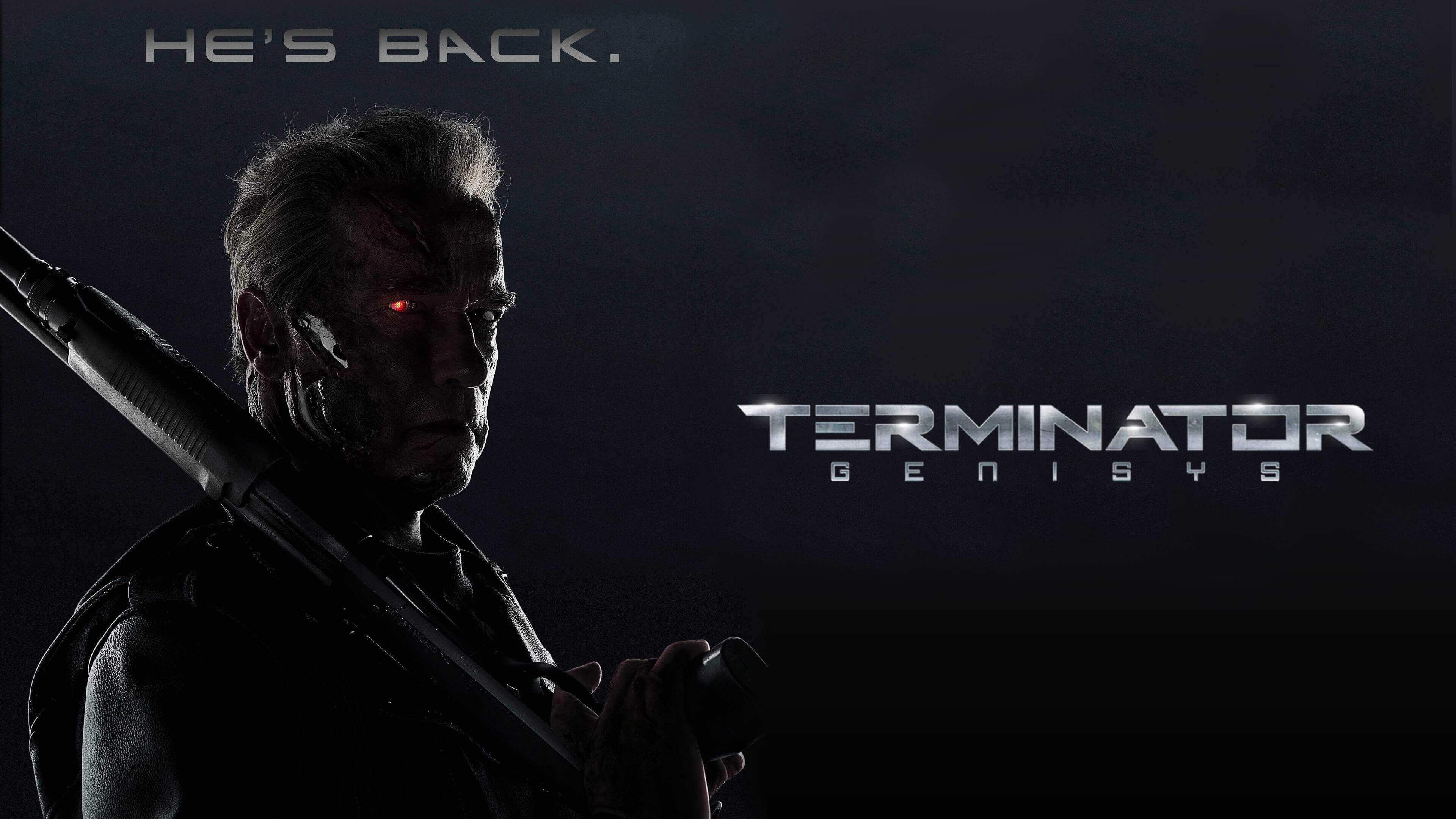 Terminator Genisys, UHD, 4K, futuristische Vision, 3840x2160 4K Desktop