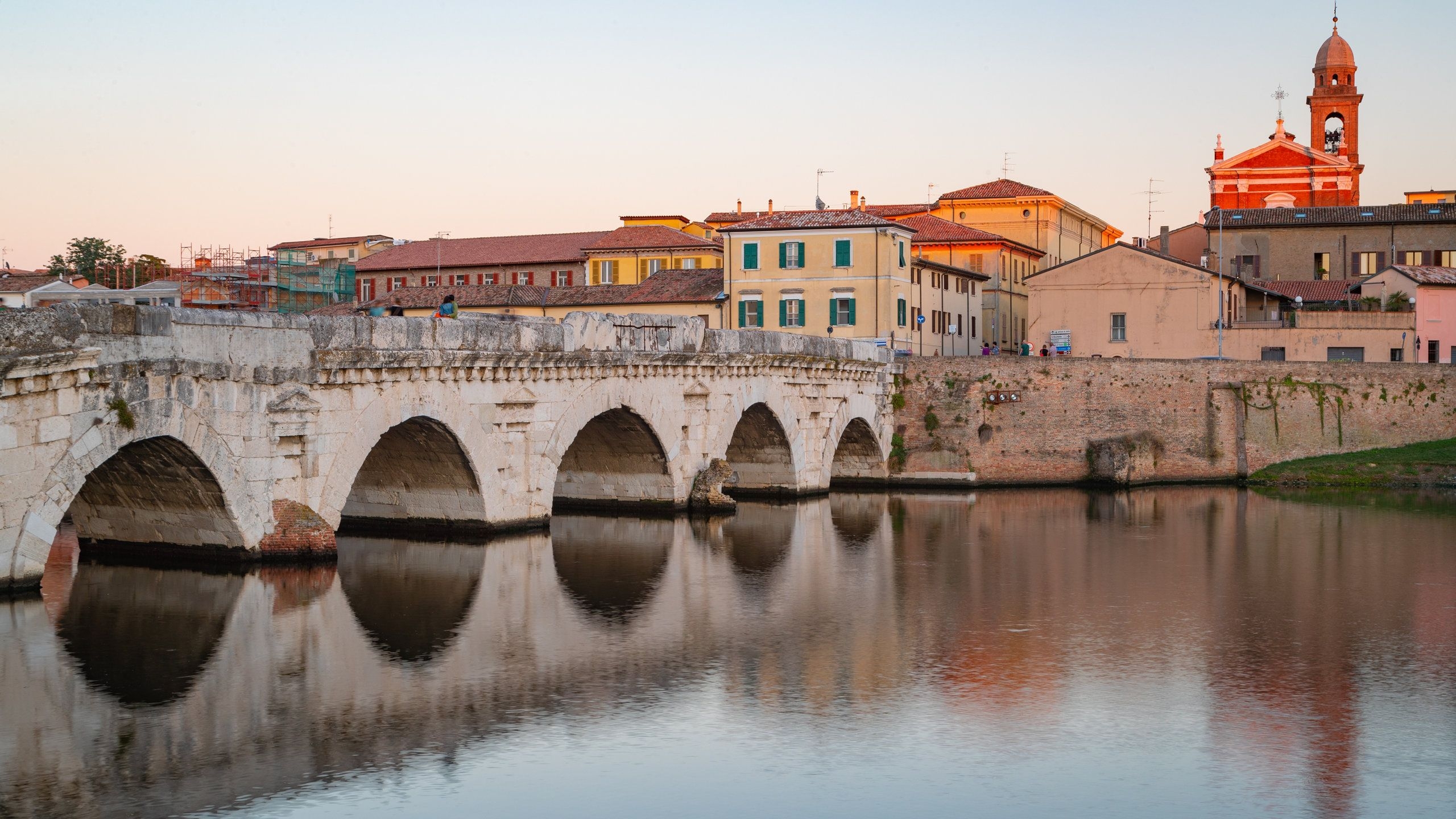 Tiberius Brücke, San Giuliano, Rimini, Aktivitäten, Sehenswürdigkeiten, 2560x1440 HD Desktop