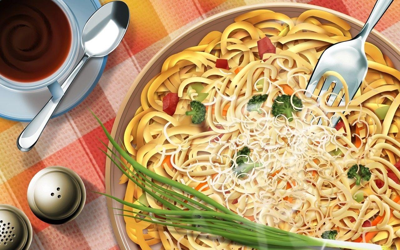 Italienisches Essen, Pasta, Abendessen, HD Bild, Foto, 1280x800 HD Desktop