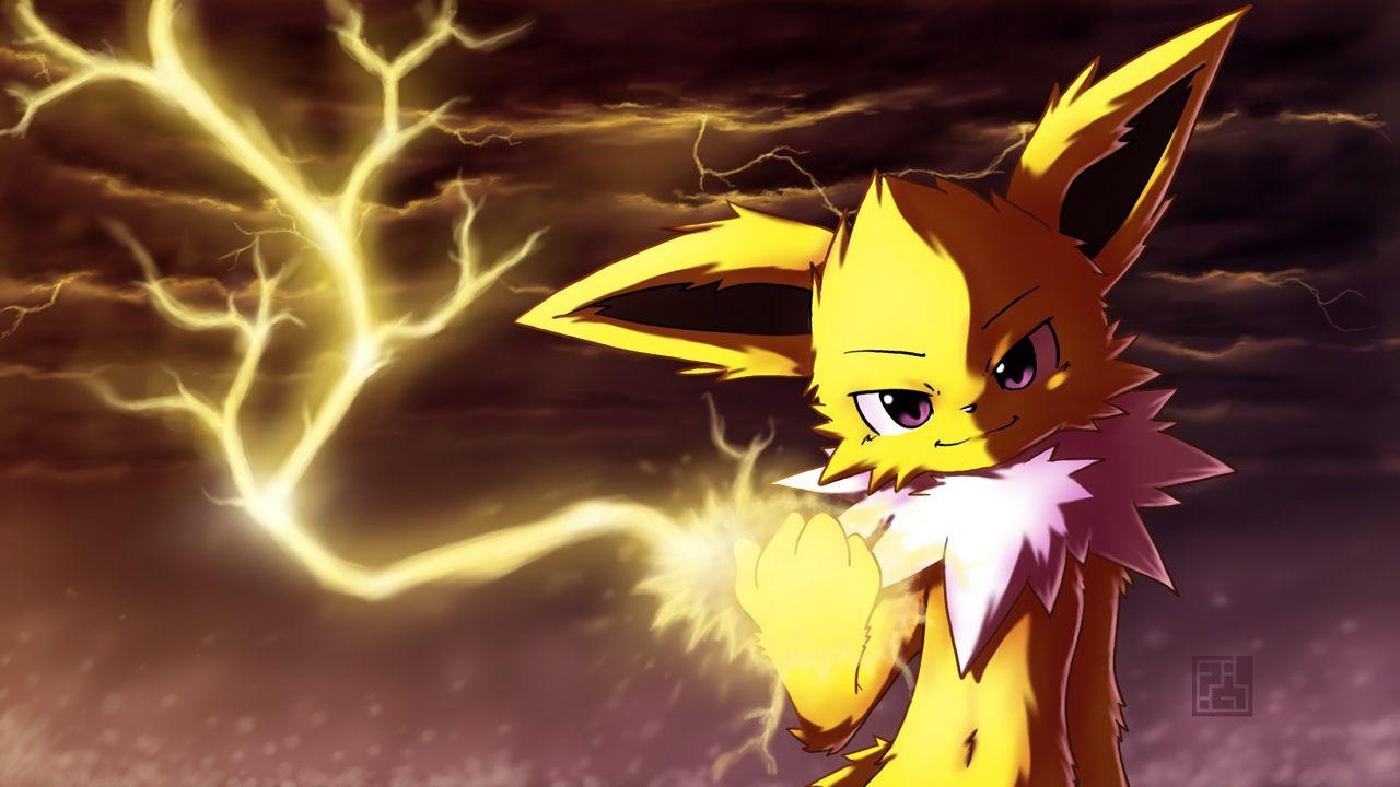 Jolteon, Anime, Bild, Brett, Pokemon, 1280x720 HD Desktop