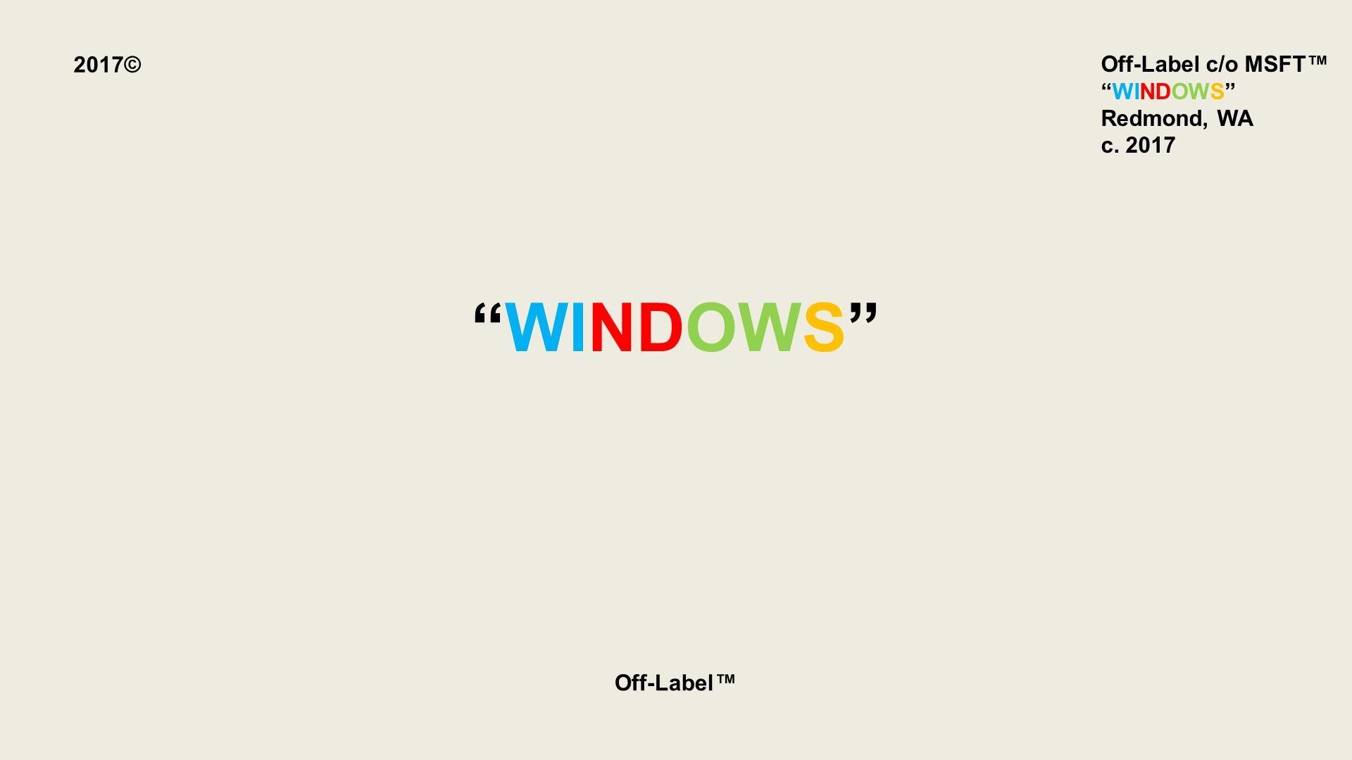 Virgil Abloh, Stil, Windows, Wallpaper, Originalität, 1920x1080 Full HD Desktop