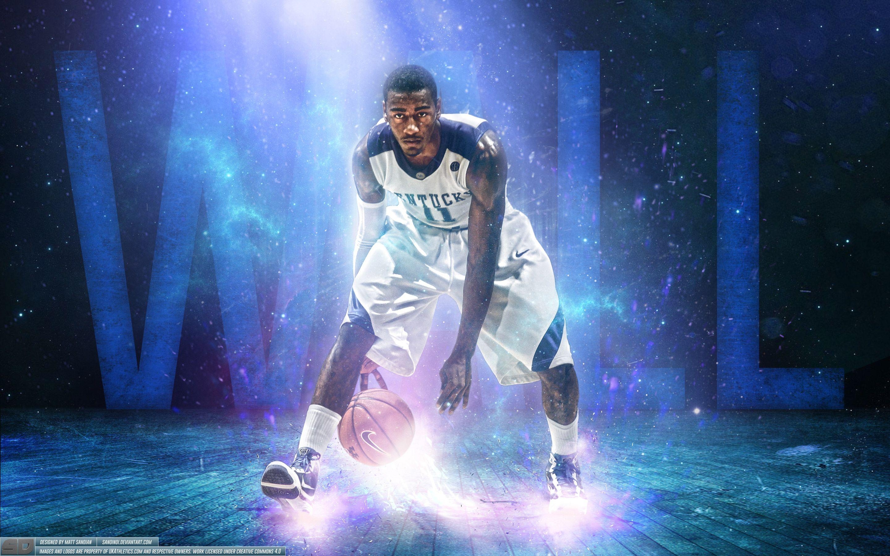 John Wall, Kentucky Wildcats, Basketball, Hintergrund, Sport, 2880x1800 HD Desktop