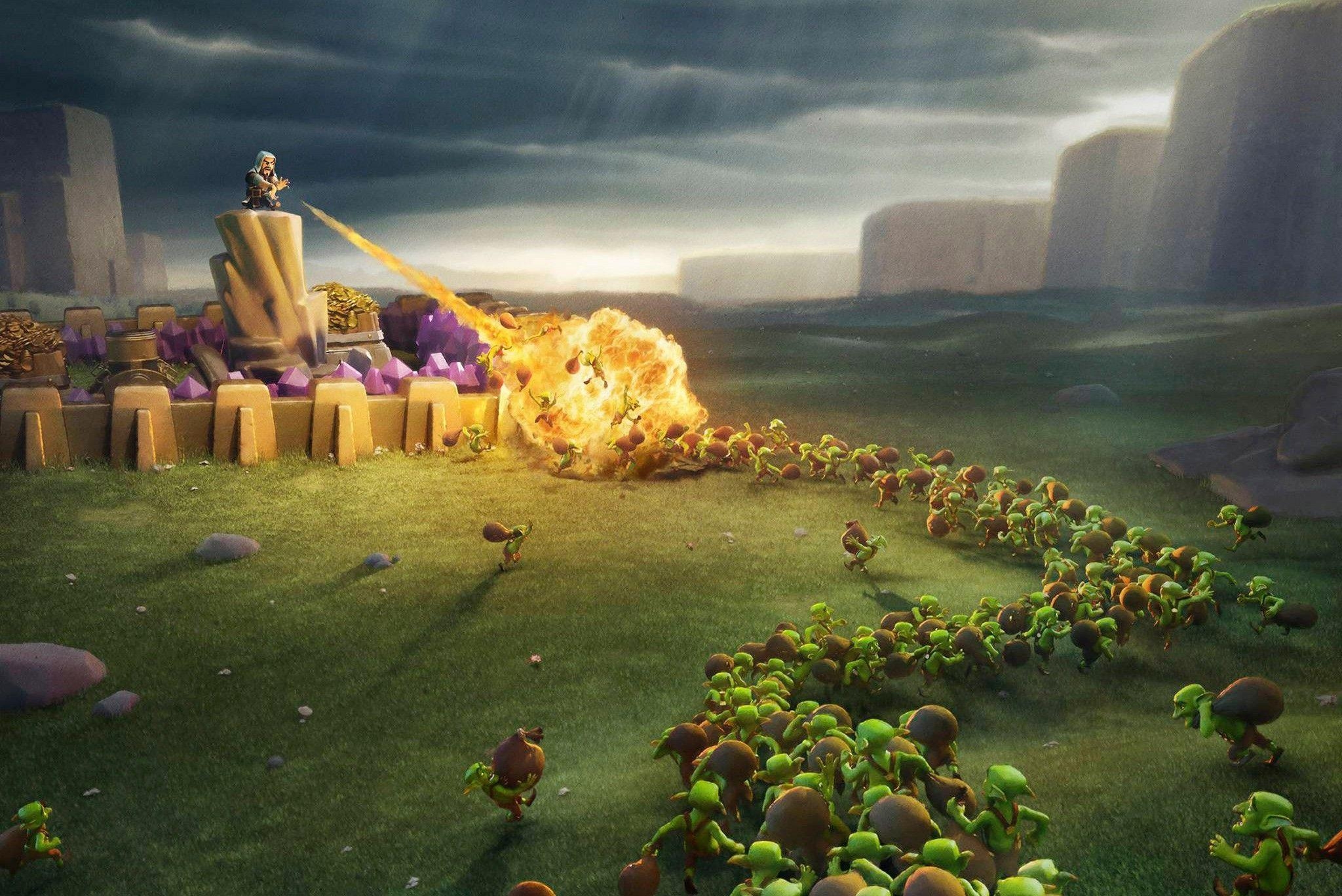 Clash of Clans, HD, 1368p, Videospiel, Grafik, 2050x1370 HD Desktop