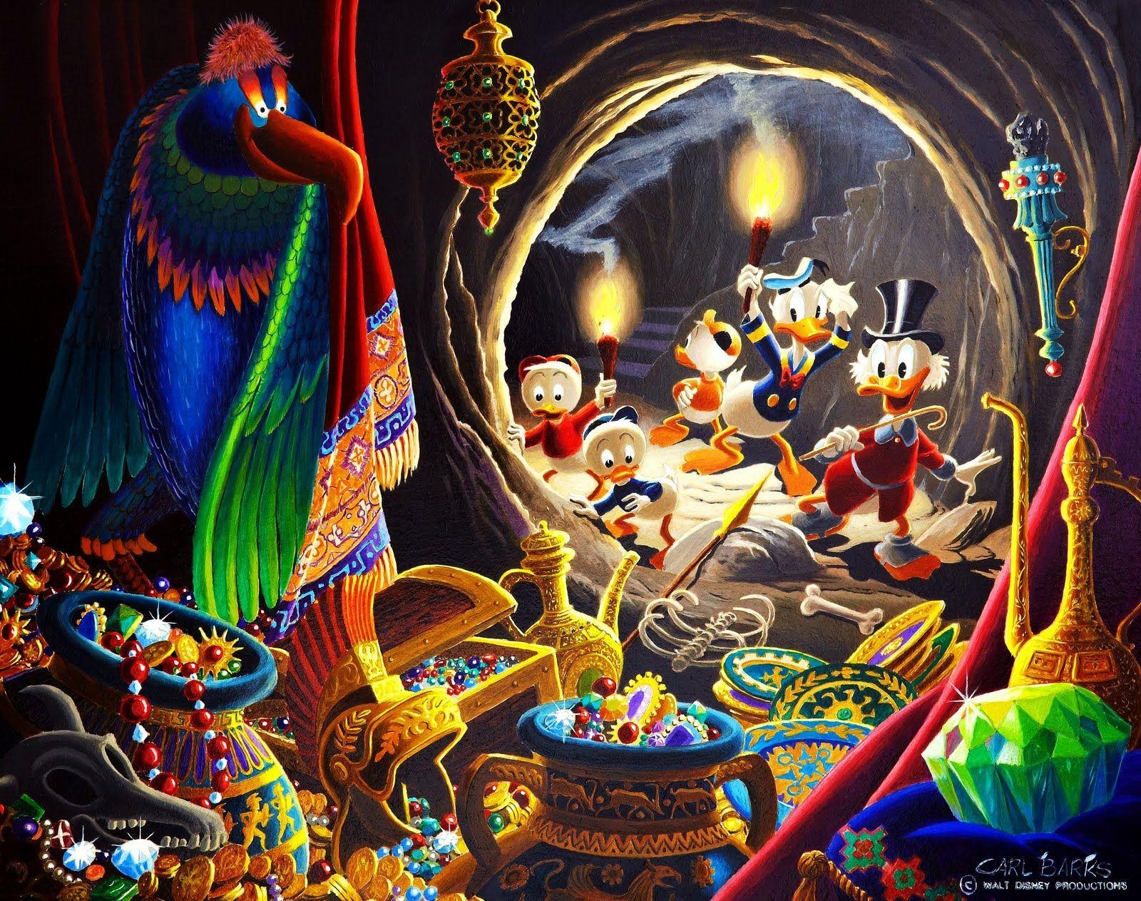 HD Bild, Scrooge McDuck, Comic, Disney Kollektion, 1600x1270 HD Desktop