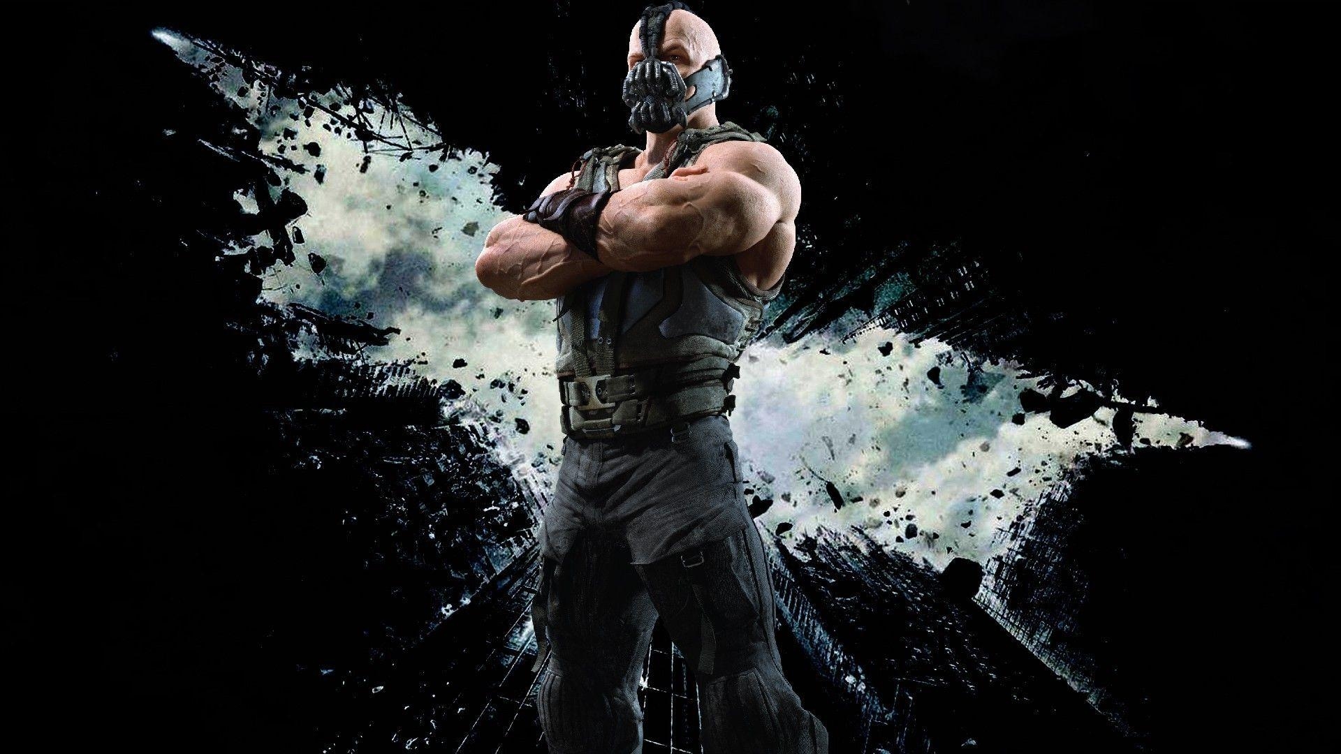 Tom Hardy, Batman, Bane, The Dark Knight Rises, Film, 1920x1080 Full HD Desktop