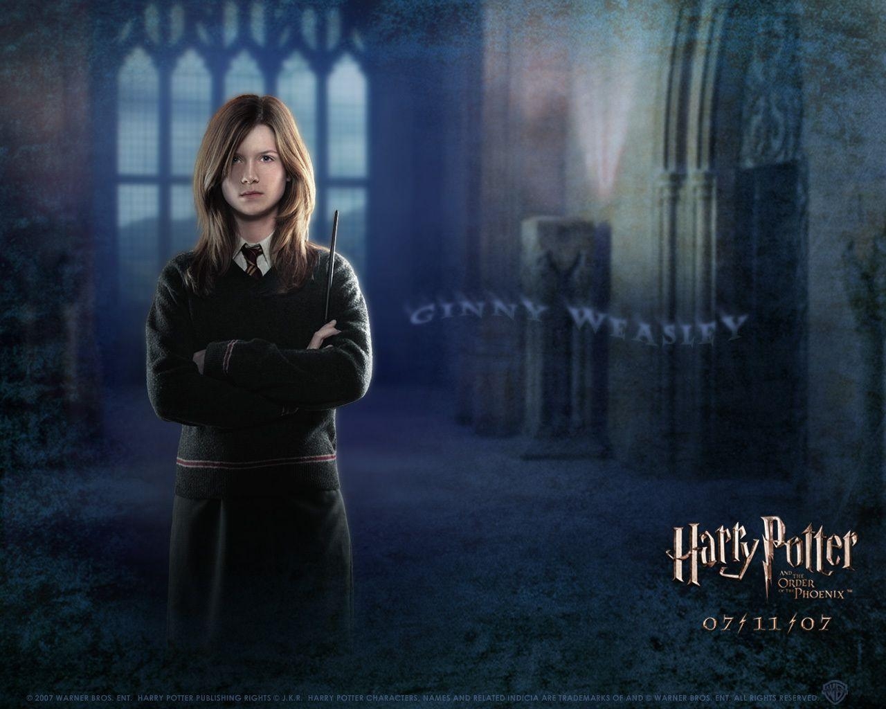 Ginny Weasley, Fantasy, Zauberei, Filmcharakter, Magie, 1280x1030 HD Desktop