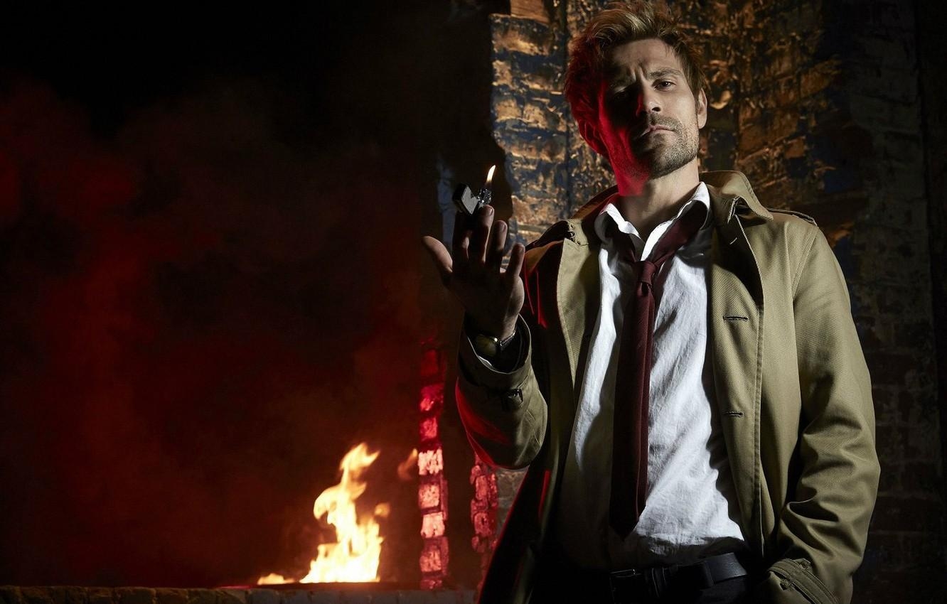 Feuer, Straße, Anzünder, Serie, John Constantine, 1340x850 HD Desktop