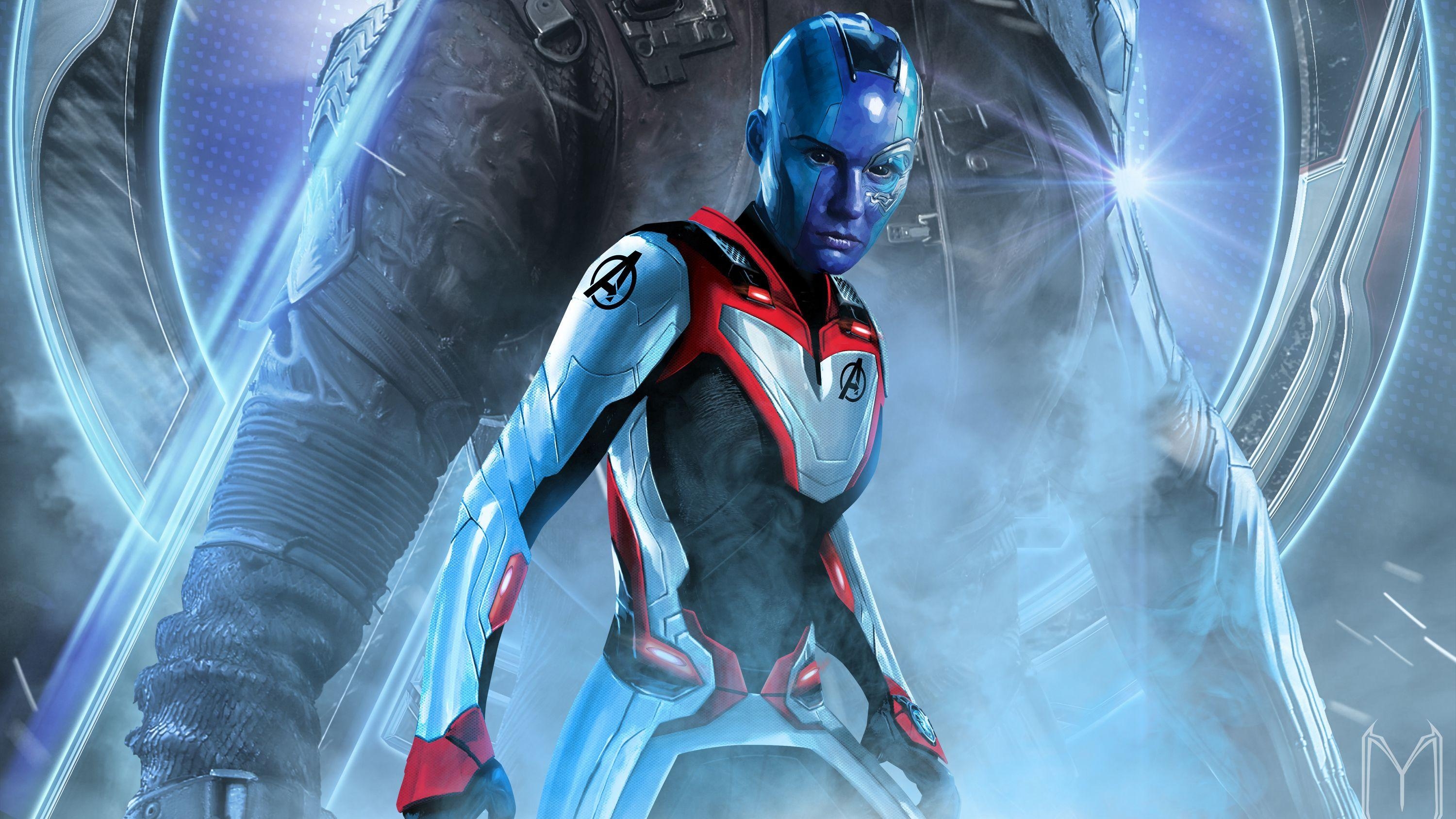 Nebula, Avengers, Endgame, Marvel, Superhelden, 3000x1690 HD Desktop