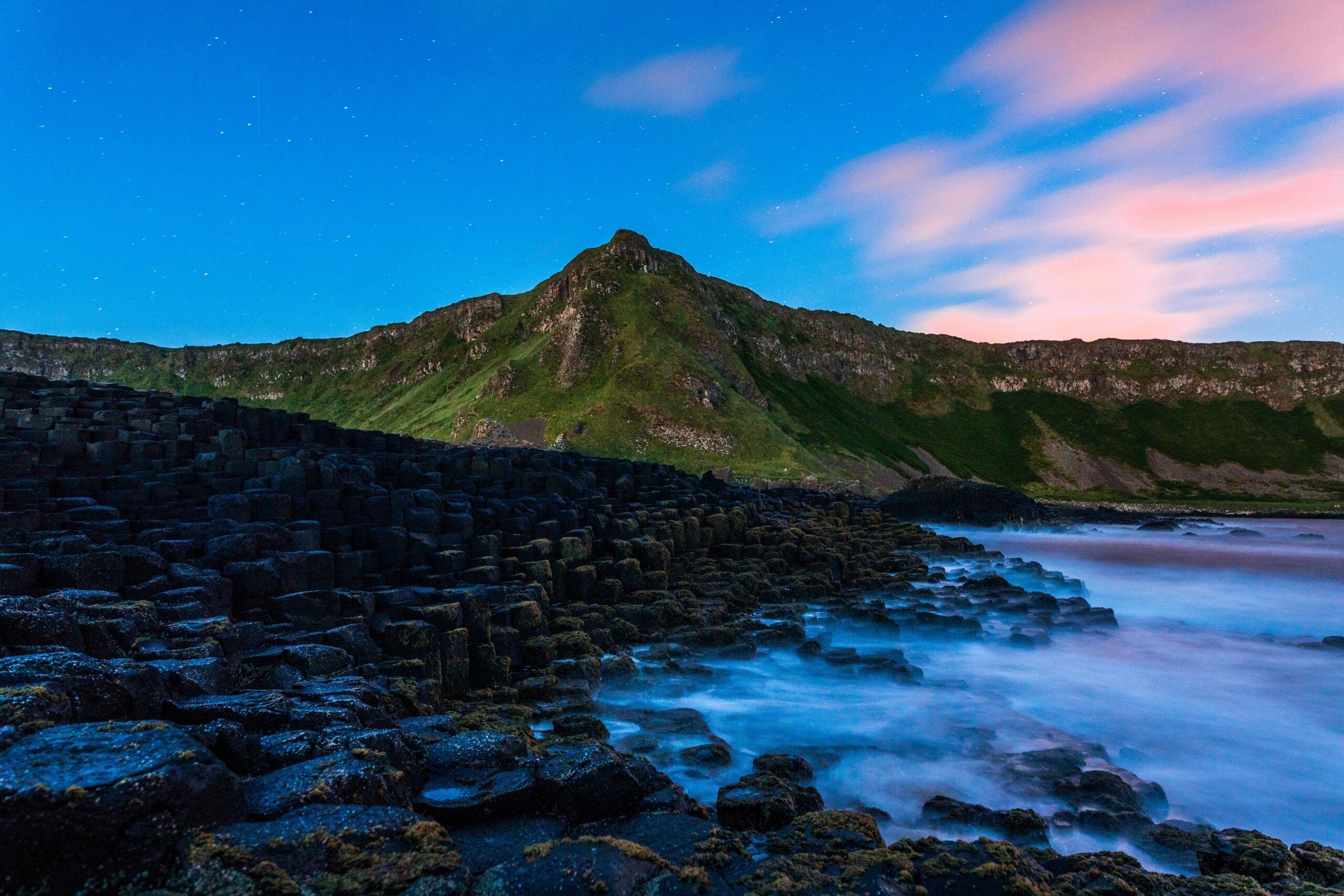 Giants Causeway, Sehenswürdigkeit, Basaltsäulen, Natur, Irland, 2560x1710 HD Desktop