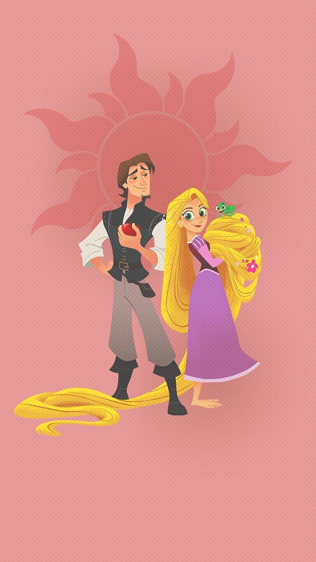 Tangled, Cartoon, Abenteuer, Disney, Zauber, 1080x1920 Full HD Handy