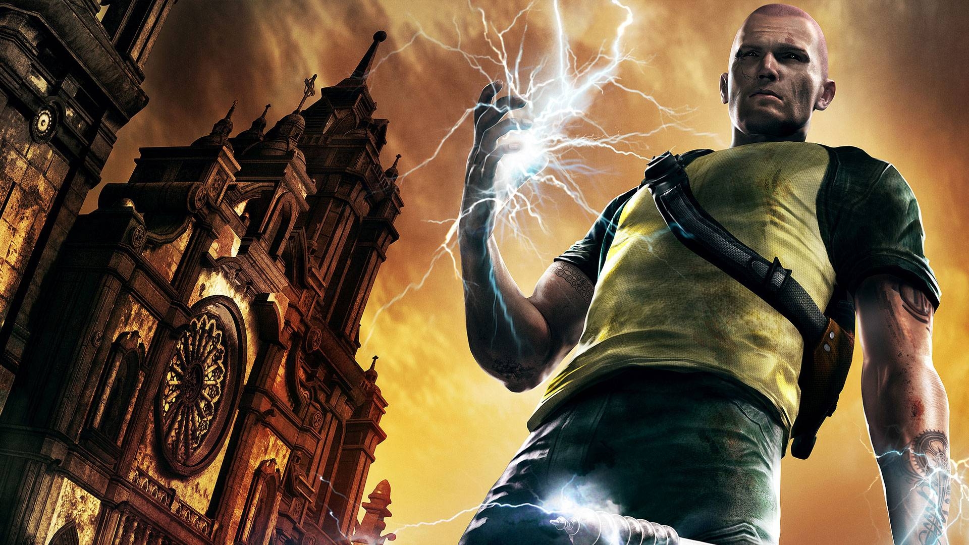 Infamous 2, 1080p, HD, Videospiel, Rezension, 1920x1080 Full HD Desktop