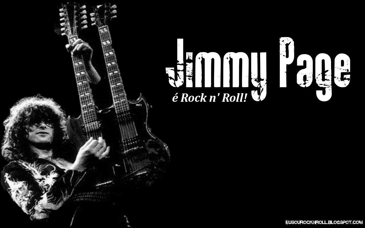 Jimmy Page, 4 Bilder, Led Zeppelin, Rockikon, Musik, 1280x800 HD Desktop