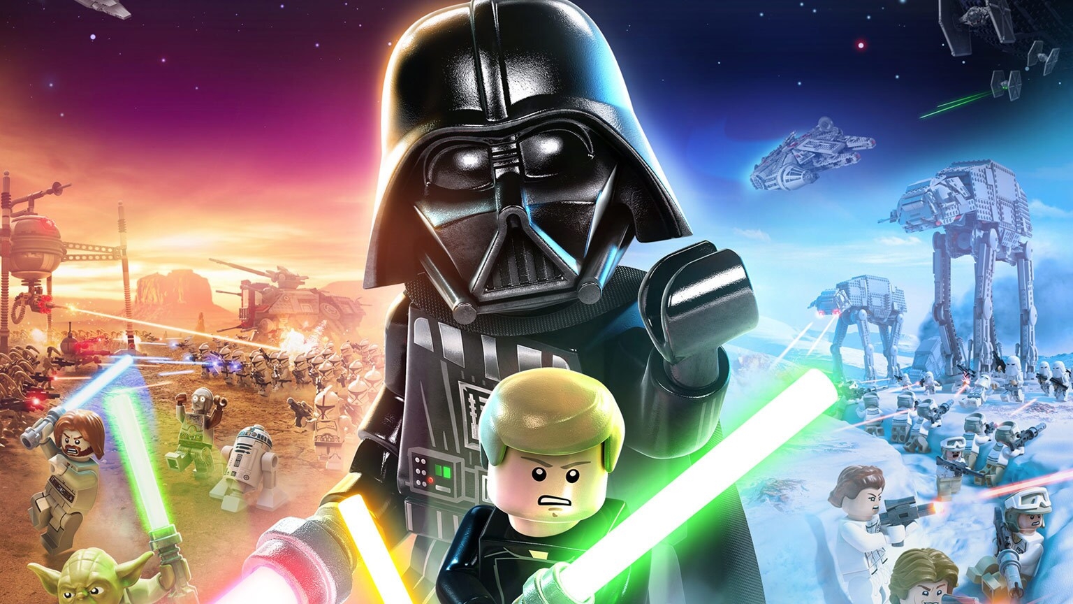 Lego, Star Wars, Skywalker-Saga, Groß, Gaming, 1540x870 HD Desktop