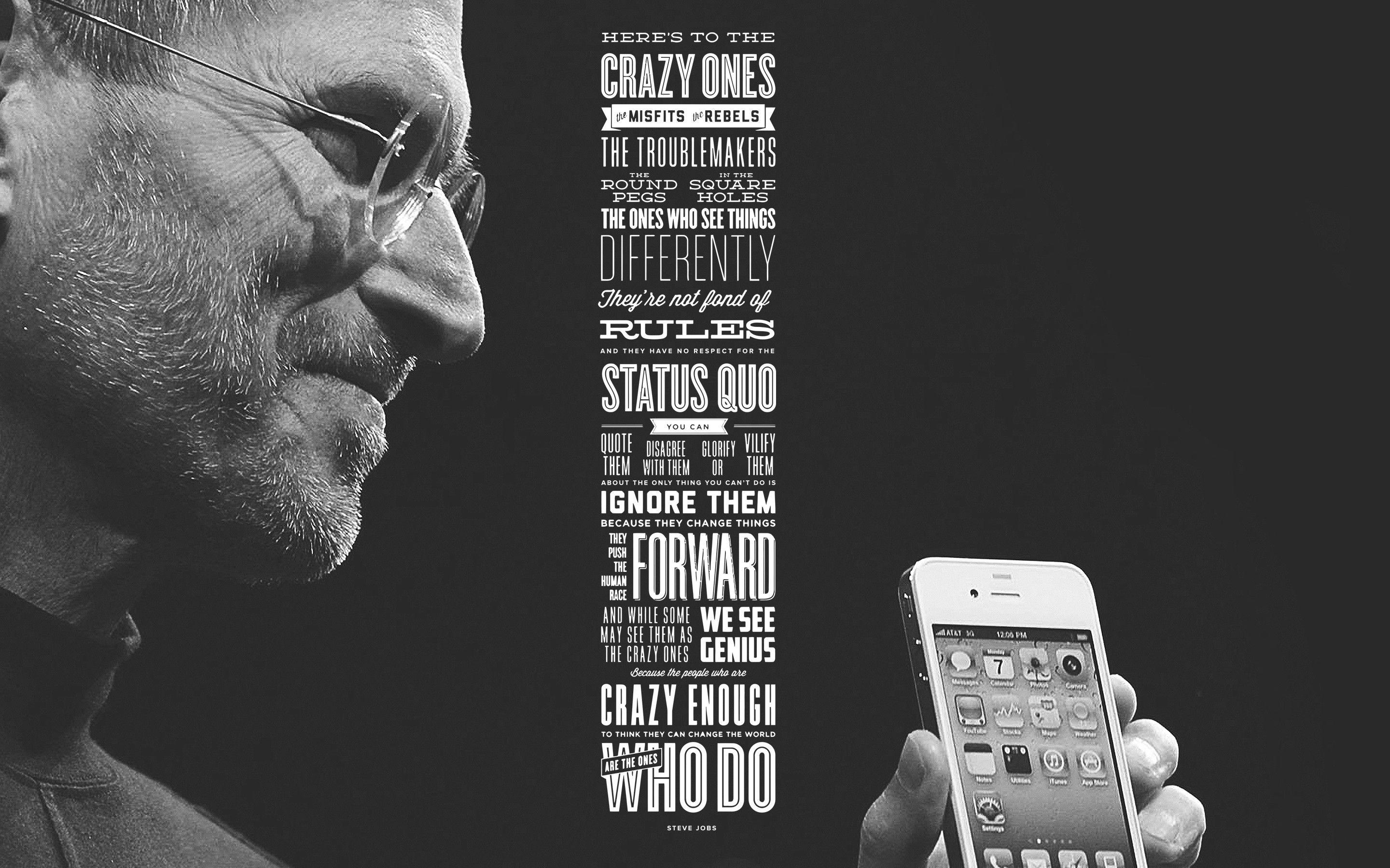 Steve Jobs, Apple-Technologie, Kreativdesign, 2880x1800 HD Desktop