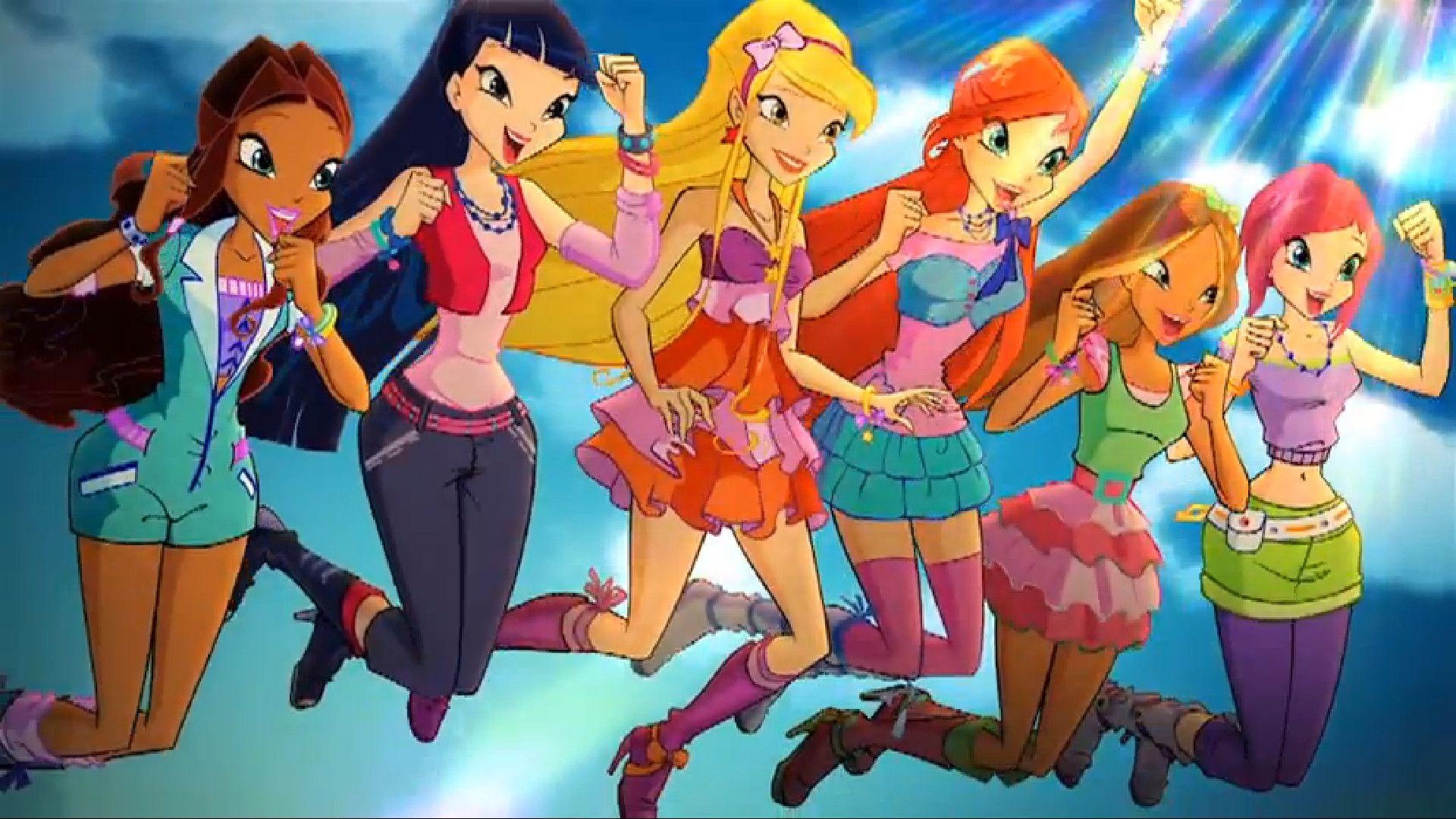 Winx Club, Zeichentrick, Feen, Freundschaft, Magie, 1920x1080 Full HD Desktop