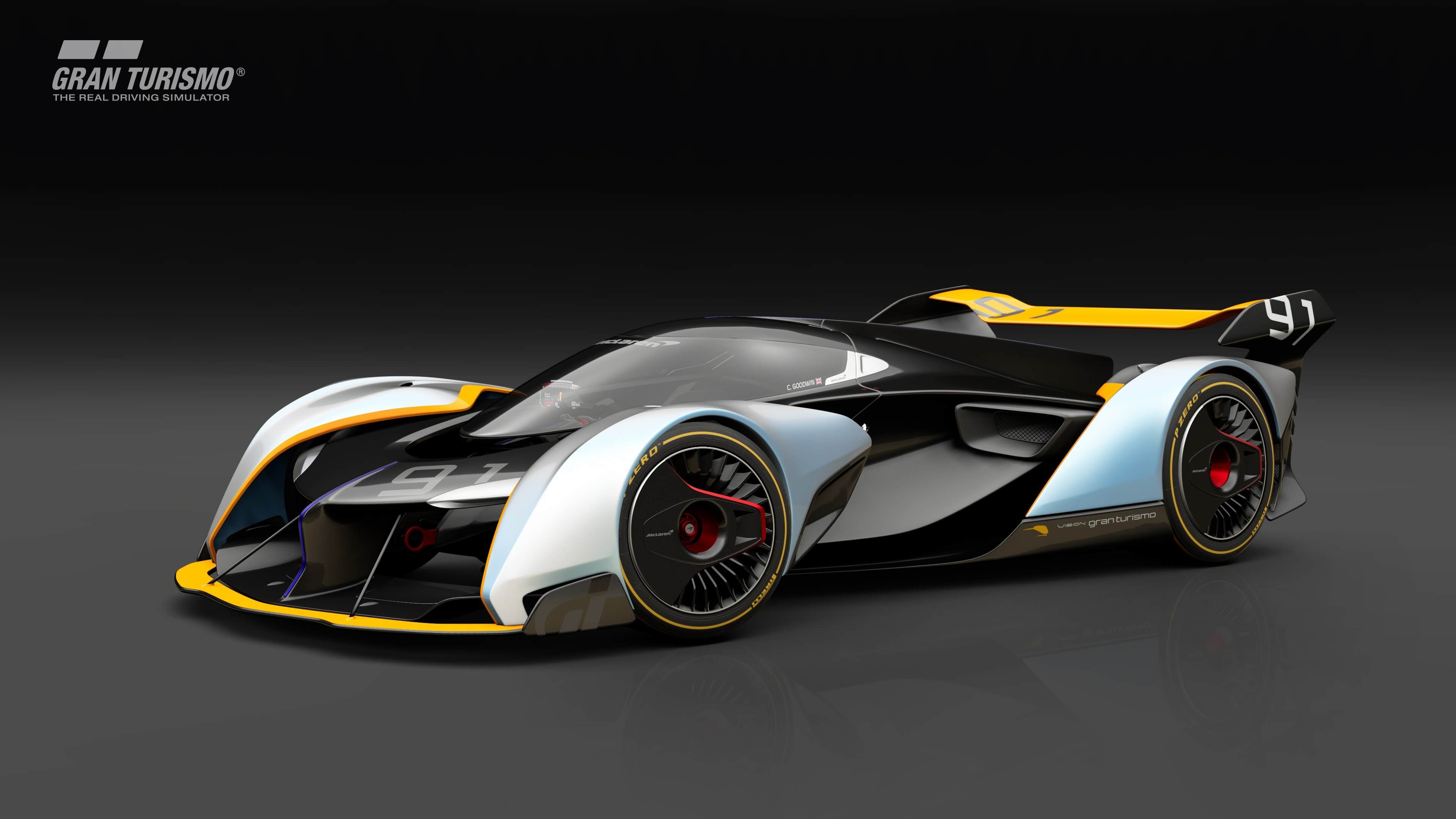 Gran Turismo 7, McLaren, Vision GT, PS4, Rennspiel, 3840x2160 4K Desktop