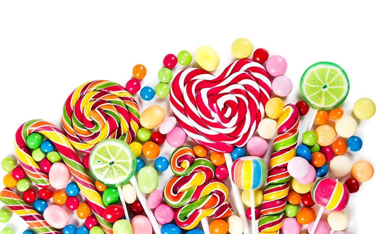 Lutscher, Essen, Weiß, Süßigkeiten, Bunt, 1280x800 HD Desktop