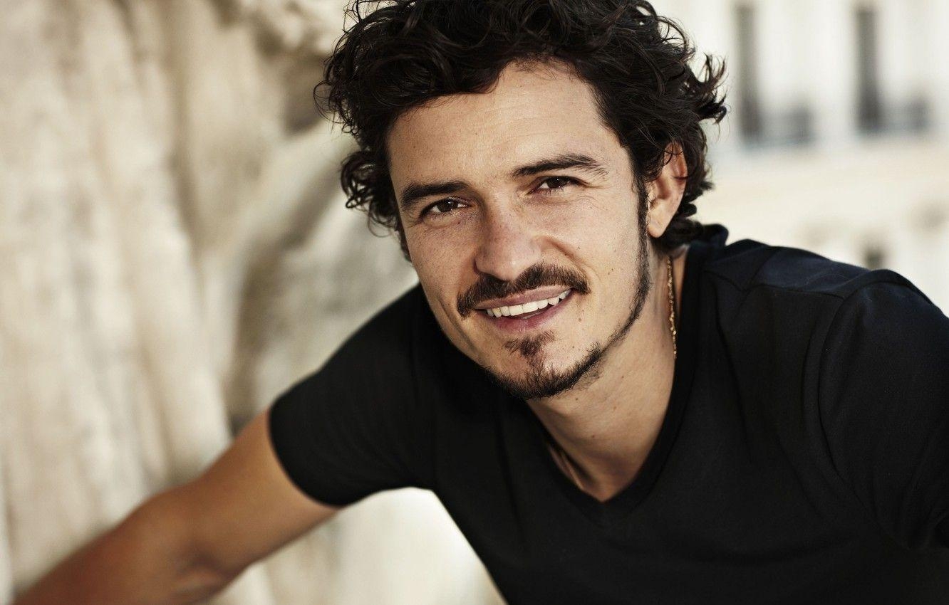 Orlando Bloom, Schauspieler, Lächeln, Gesicht, Star, 1340x850 HD Desktop