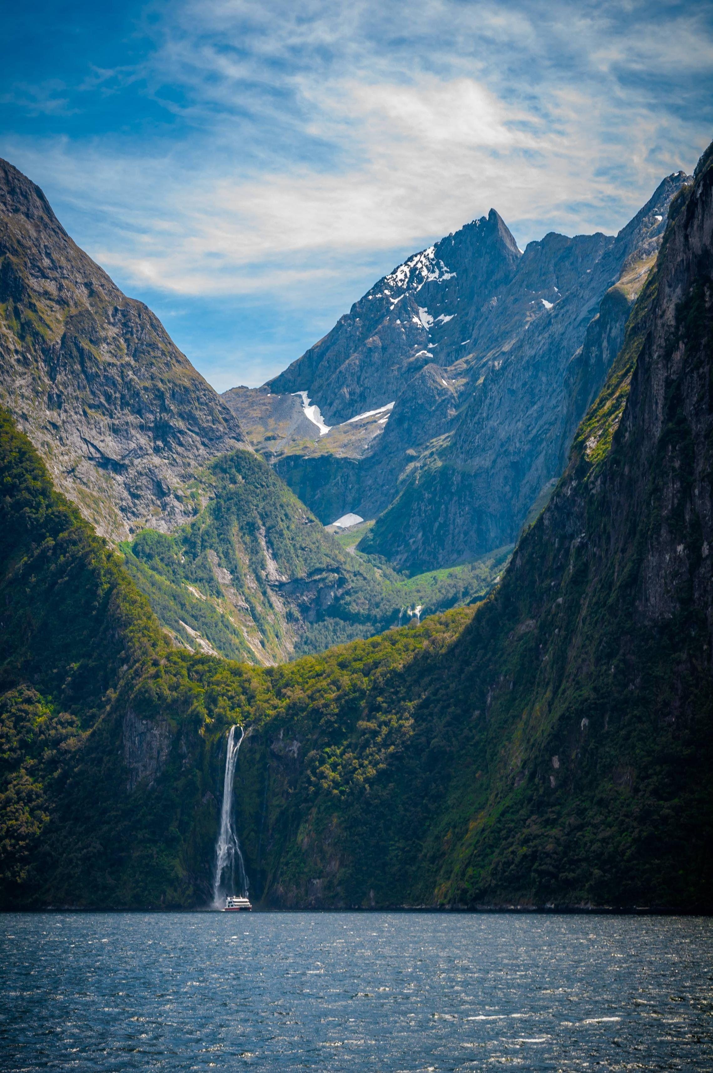 Milford Sound, Mobiltelefon, Bild, Neuseeland, Hintergrund, 2280x3430 HD Handy