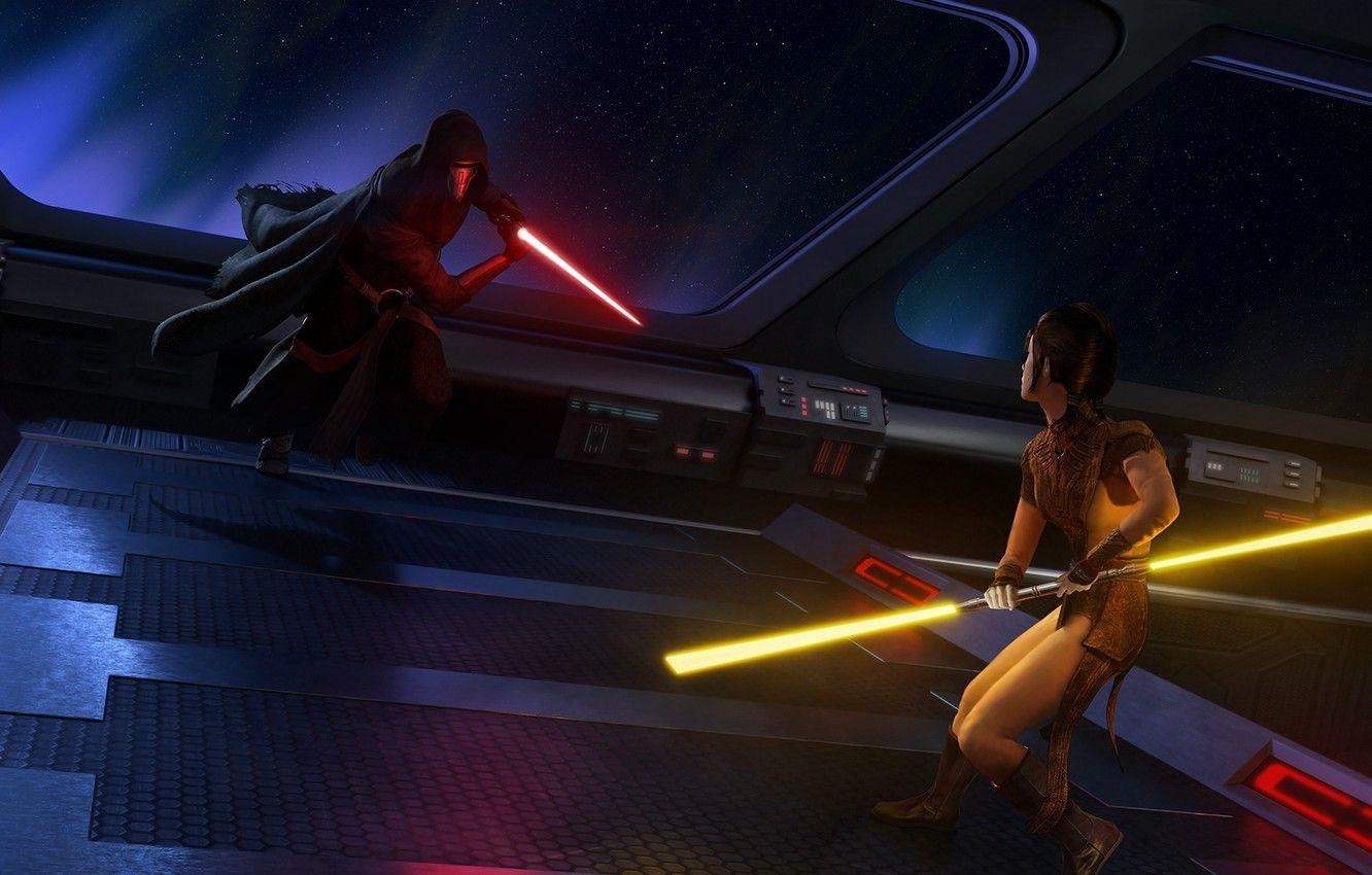 Darth Revan, Jedi, Star Wars, Sith, Ritter, 1340x850 HD Desktop