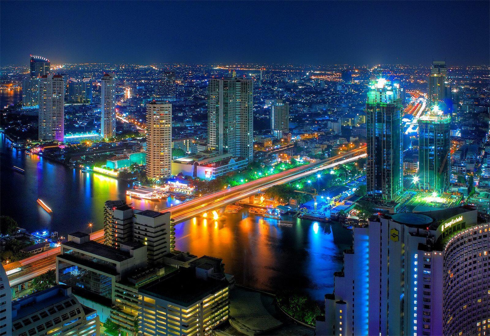 Bangkok, Landschaft, 18x1097, Asien, Fotografie, 1600x1100 HD Desktop