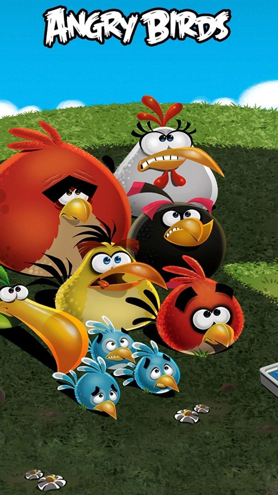 iPhone 6 Plus, Angry Birds, HD, Film, Gaming, 1080x1920 Full HD Handy