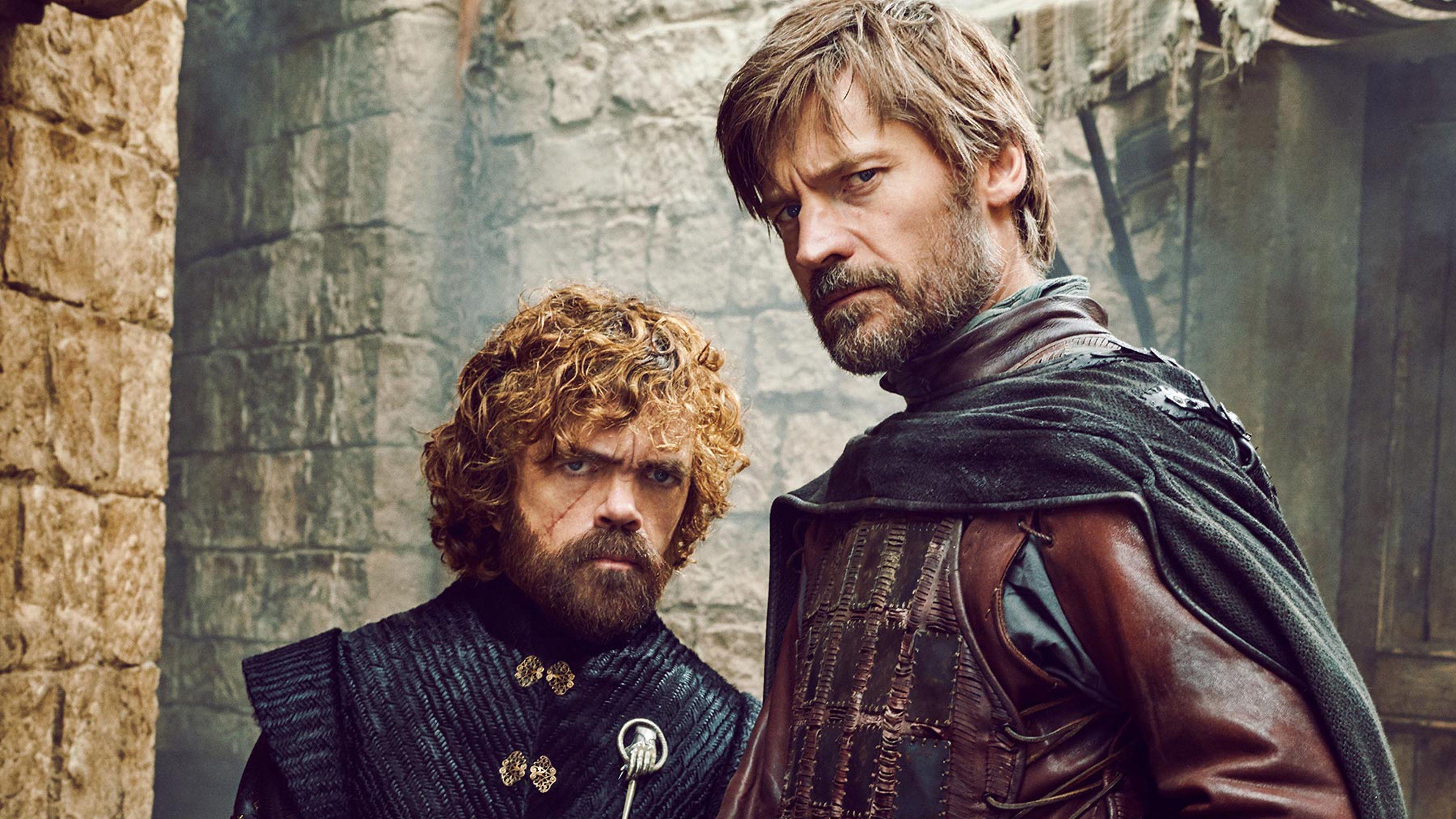 Jaime Lannister, Tyrion, Game of Thrones, Staffel 8, 4K, 3840x2160 4K Desktop