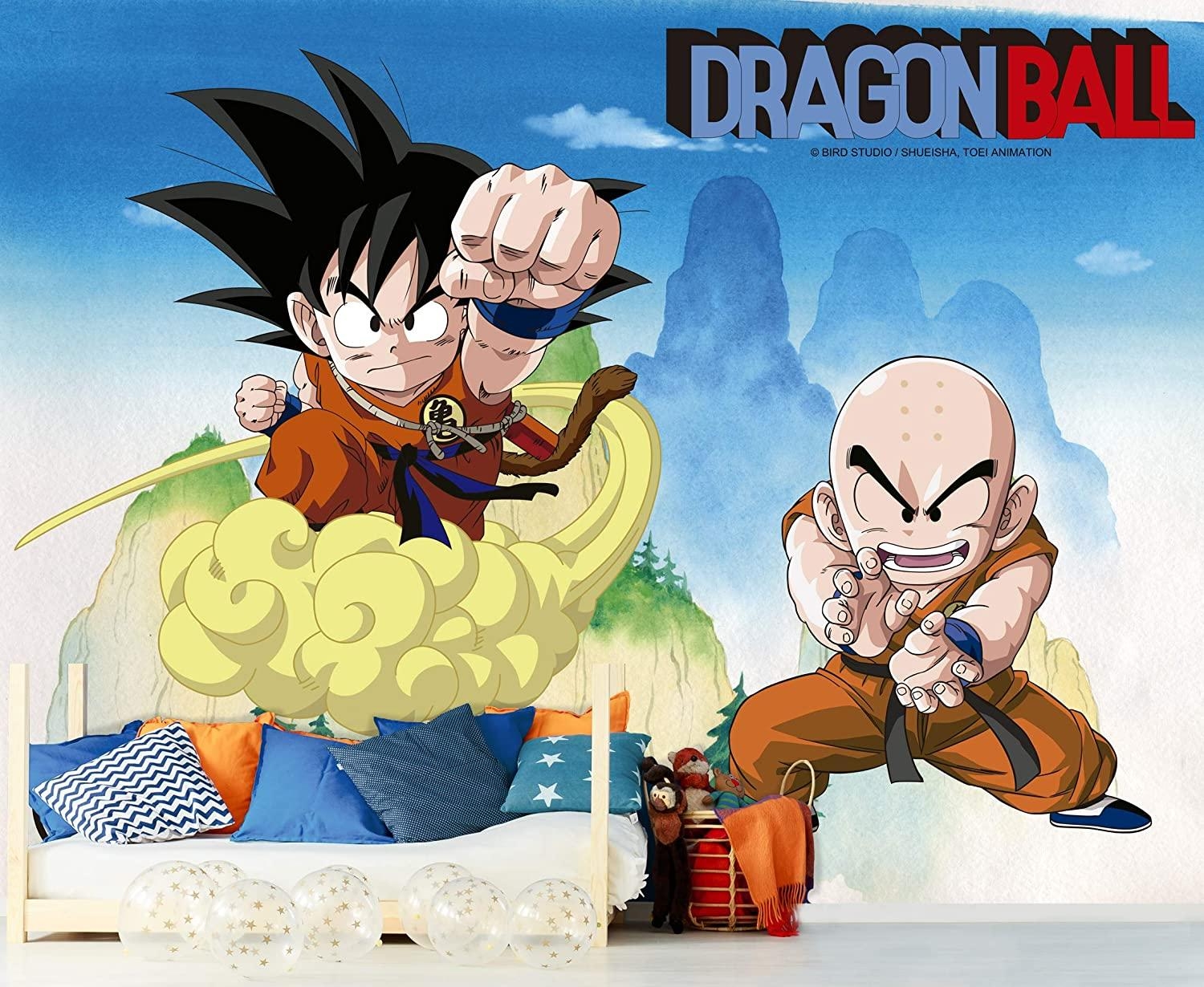 Goku, Krillin, Classic, Anime, Hintergrund, 1500x1230 HD Desktop