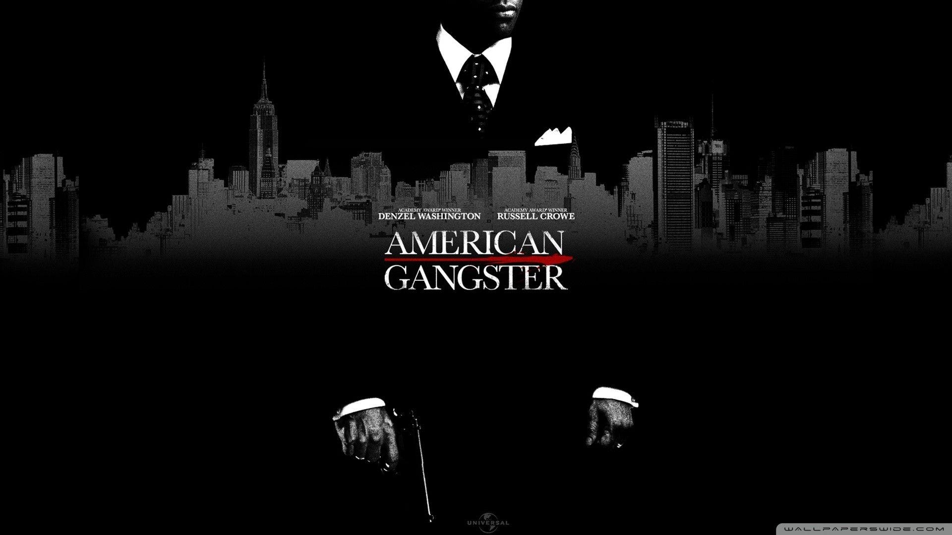 American Gangster, Filmposter, Hollywood, Kriminalität, Drama, 1920x1080 Full HD Desktop