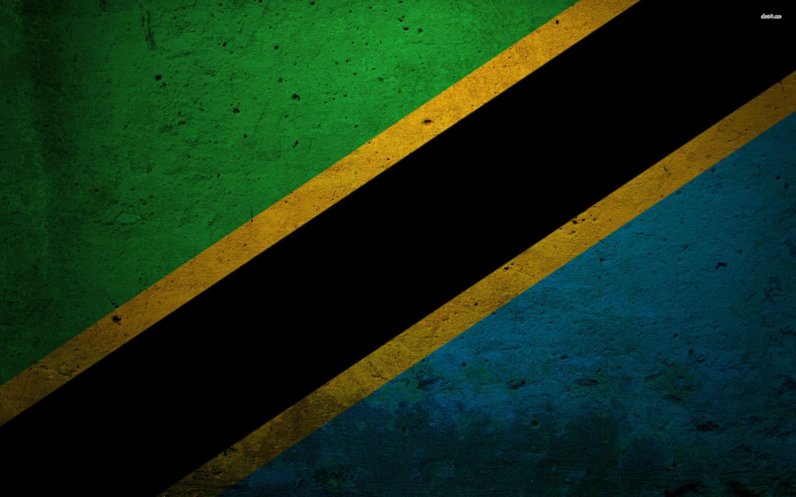 Tansania, Reisen, Afrikanische Flagge, Safari, Ostafrika, 2560x1600 HD Desktop