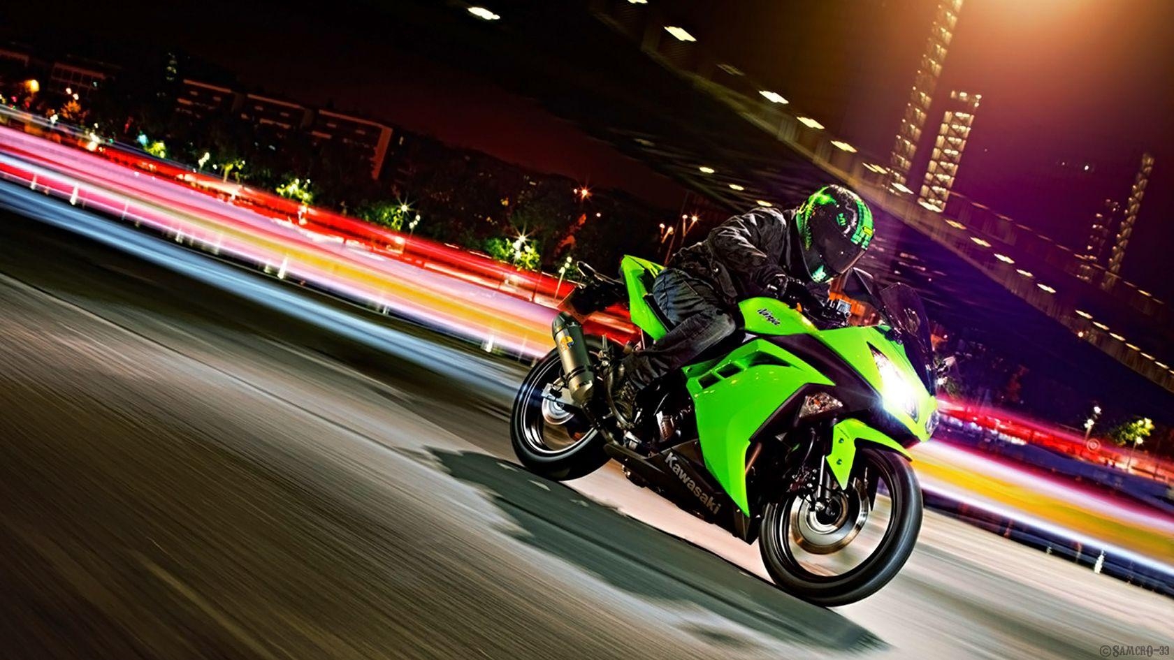 Kawasaki Ninja, 4K Ultra HD, Bildersammlung, Motorrad, 1680x950 HD Desktop