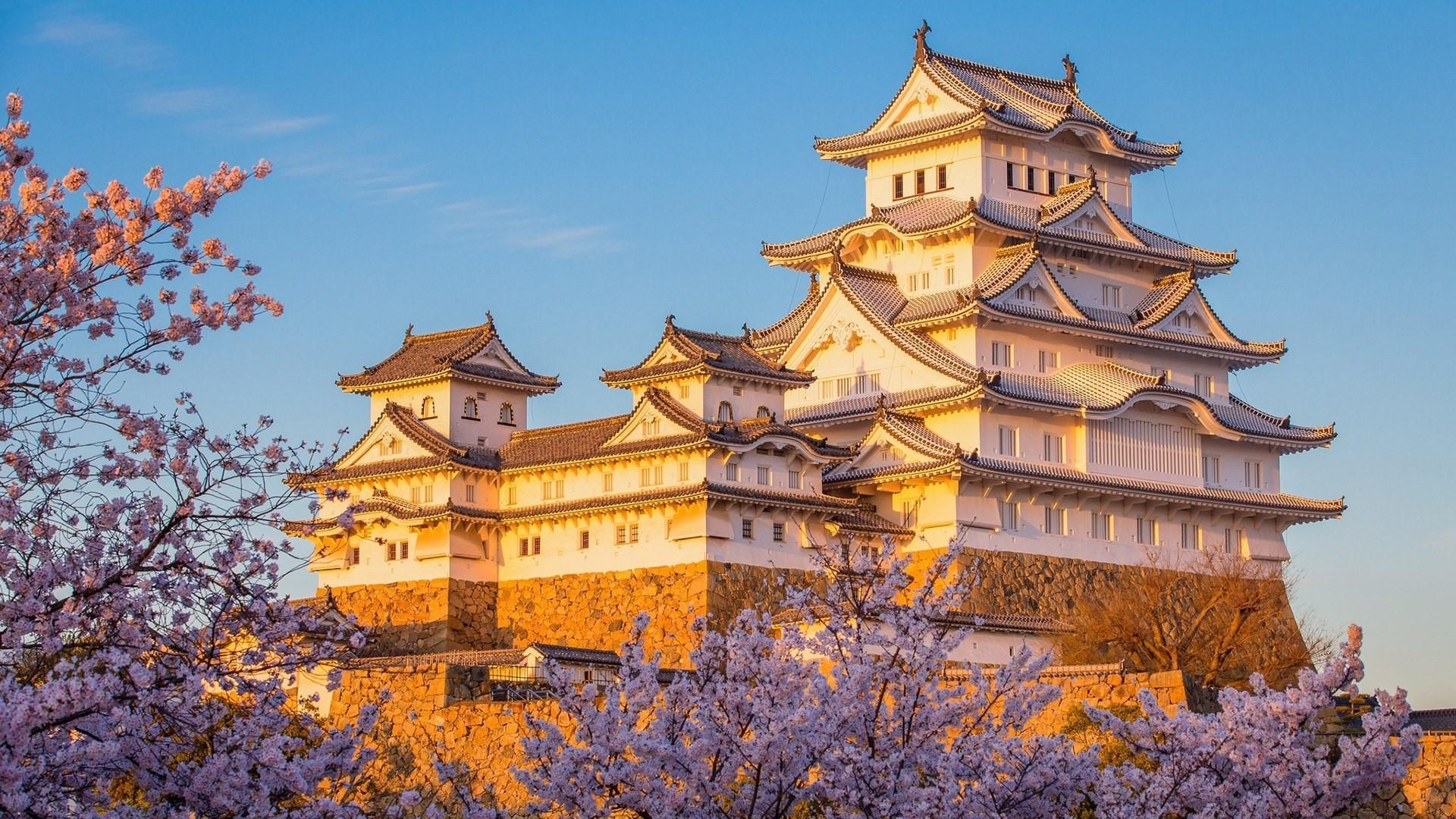 Himeji Schloss, Japan, Geschichte, Reisen, kulturell, 1920x1080 Full HD Desktop