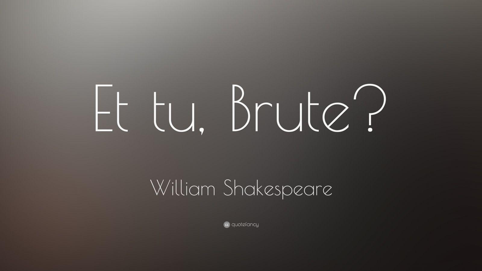 Shakespeare, Zitat, Brutus, Literatur, Drama, 1600x900 HD Desktop