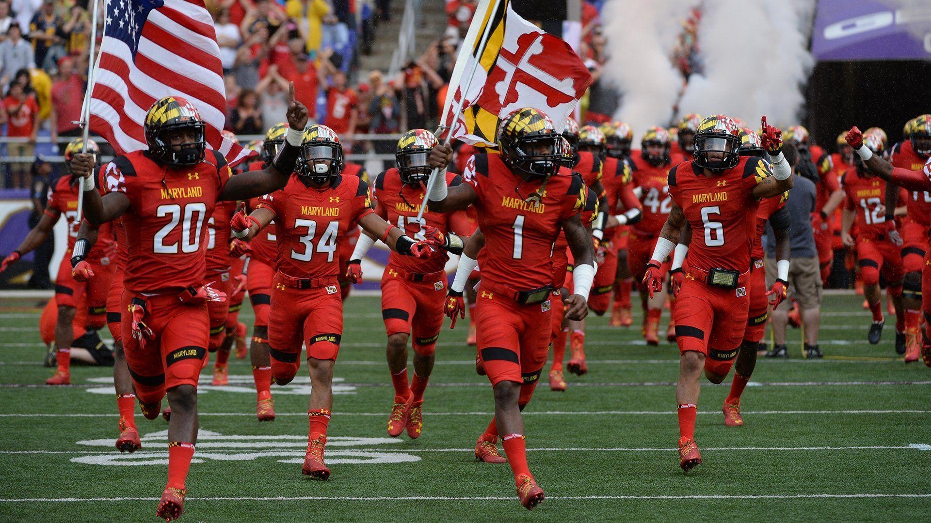 Maryland Terrapins, College, Football, Hintergrund, Team, 1920x1080 Full HD Desktop