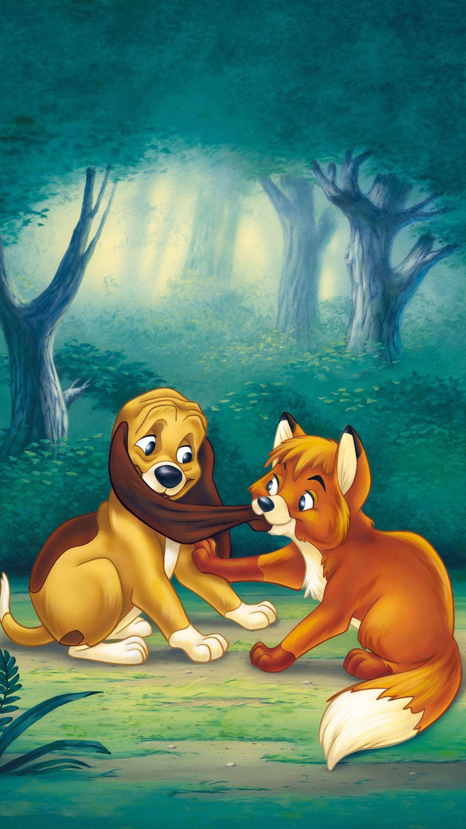 Cap und Capper, 1981, Cartoon, Disney, Handyhintergrund, 1540x2740 HD Handy