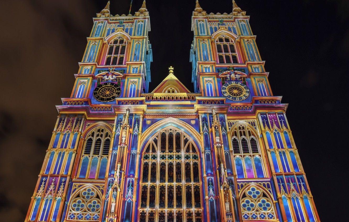 London, Westminster Abbey, England, Bauwerk, Fotografie, 1340x850 HD Desktop