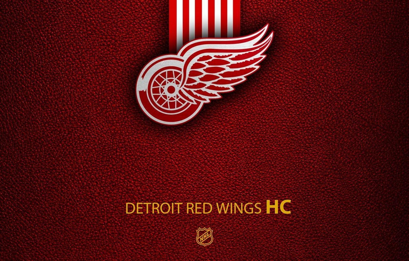 Sport, Logo, NHL Hockey, Detroit, Desktop, 1340x850 HD Desktop