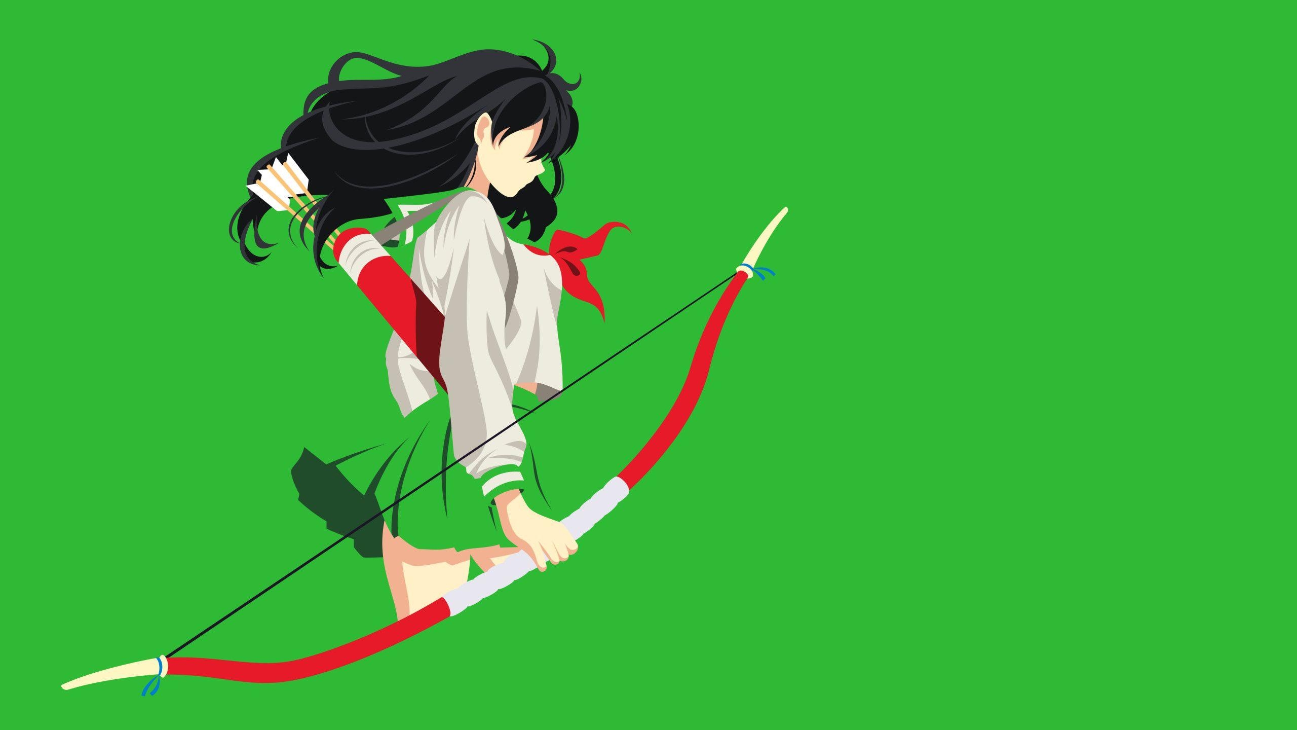 Kagome, Anime, Japanisch, Inuyasha, Charakter, 2560x1440 HD Desktop