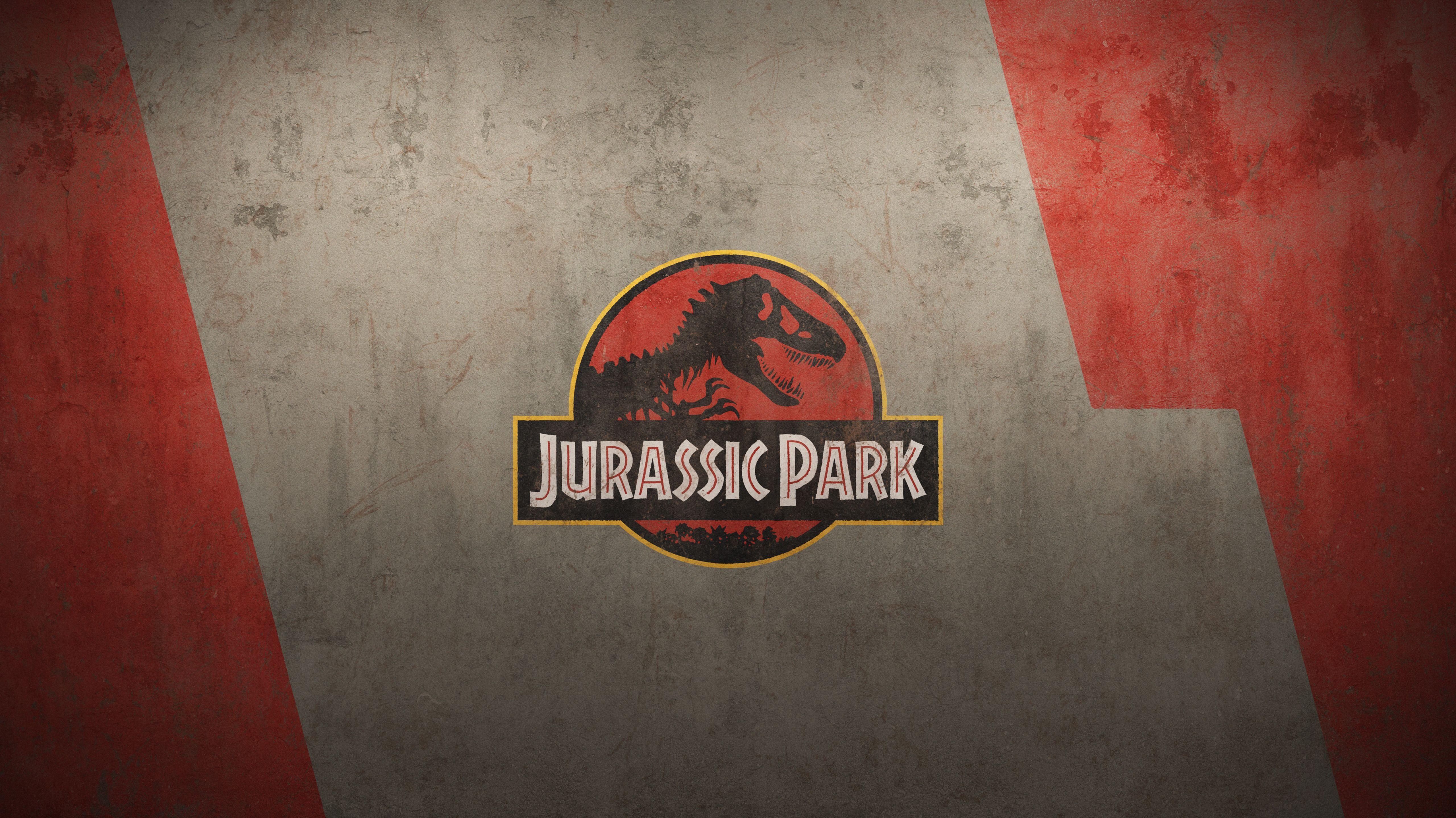 Jurassic Park, Logo, 5K, Filme, Dinosaurier, 5120x2880 4K Desktop