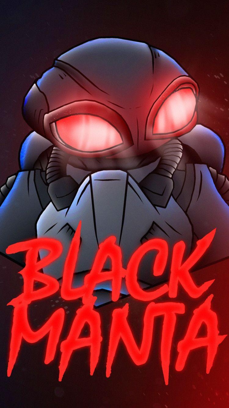 Black Manta, Kunstwerk, iPhone, 4K, Hintergrund, 750x1340 HD Handy