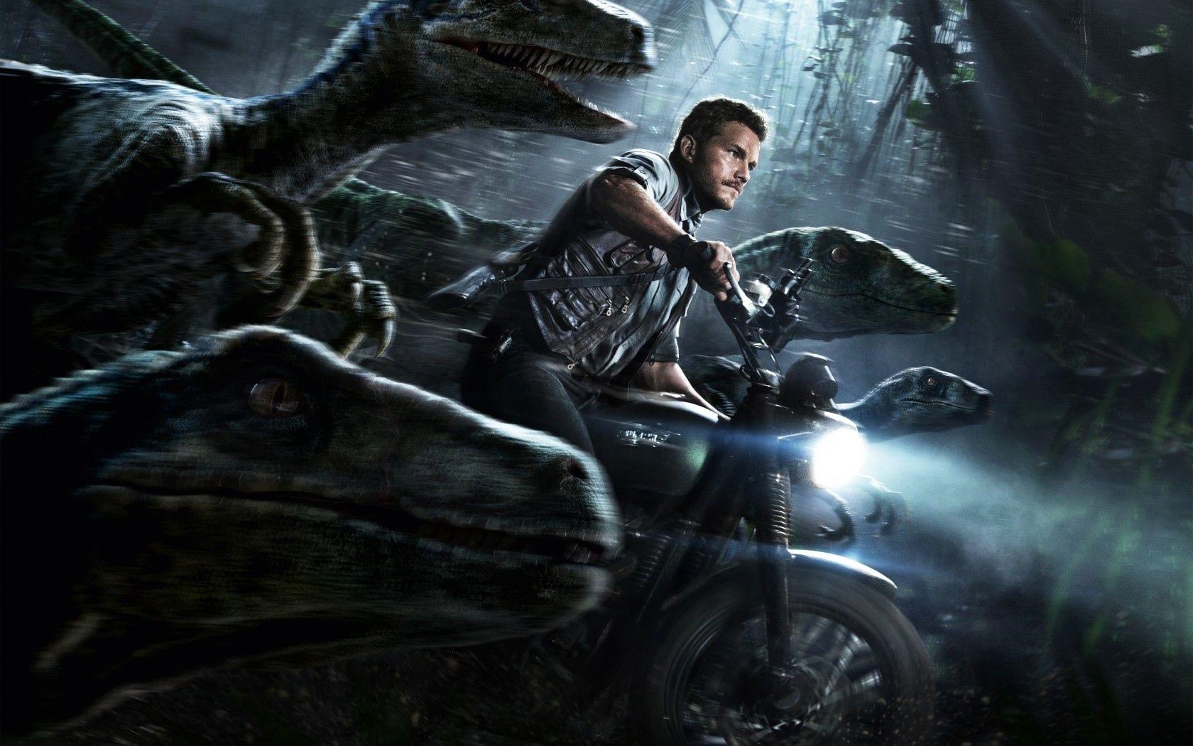 Chris Pratt, Jurassic World, Abenteuer, Film, Poster, 1680x1050 HD Desktop