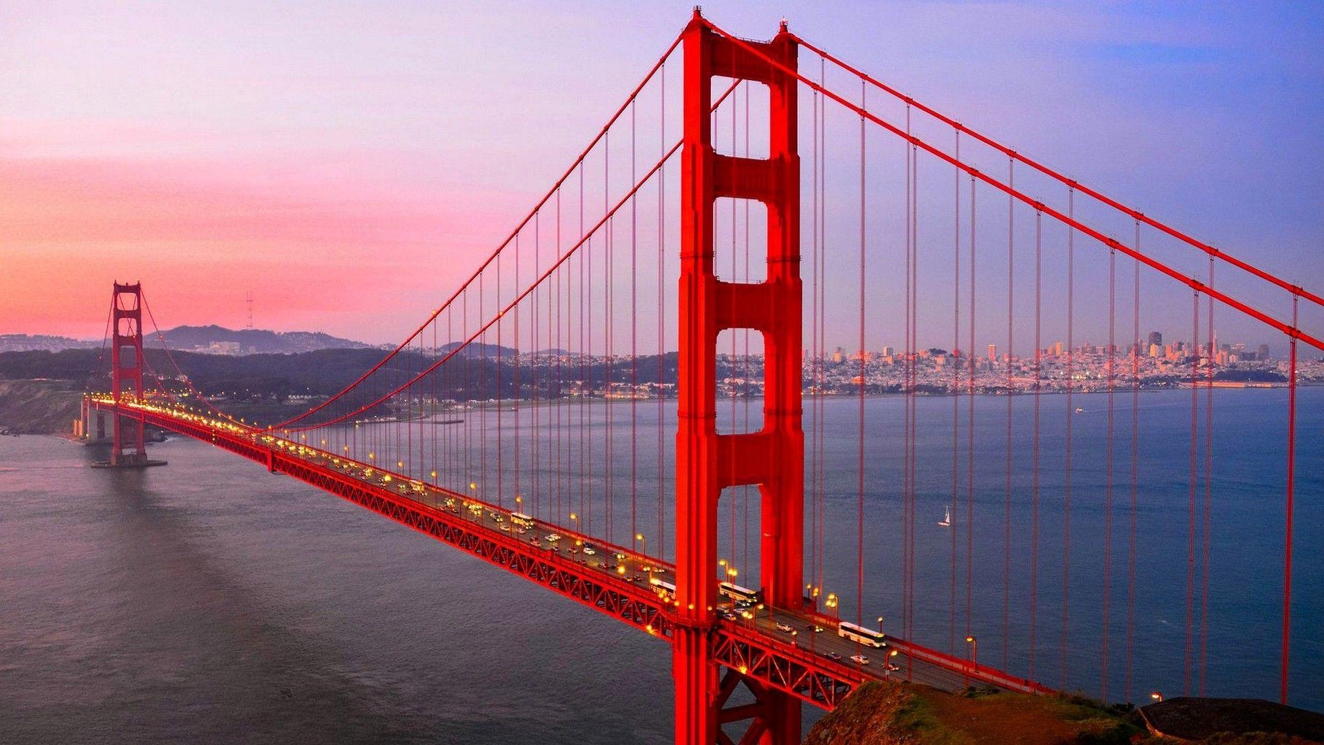 Golden Gate, San Francisco, Kalifornien, Beliebt, Brücke, 1920x1080 Full HD Desktop