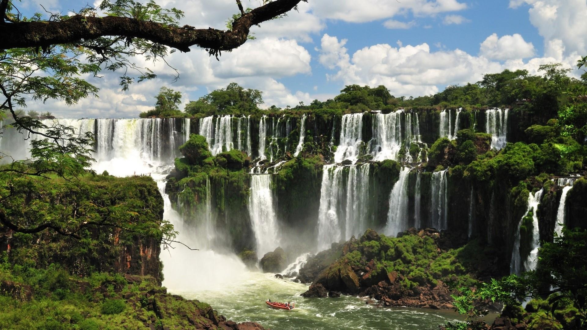 Iguazú-Wasserfälle, HD, Beobachten, Natur, Lebensraum, 1920x1080 Full HD Desktop